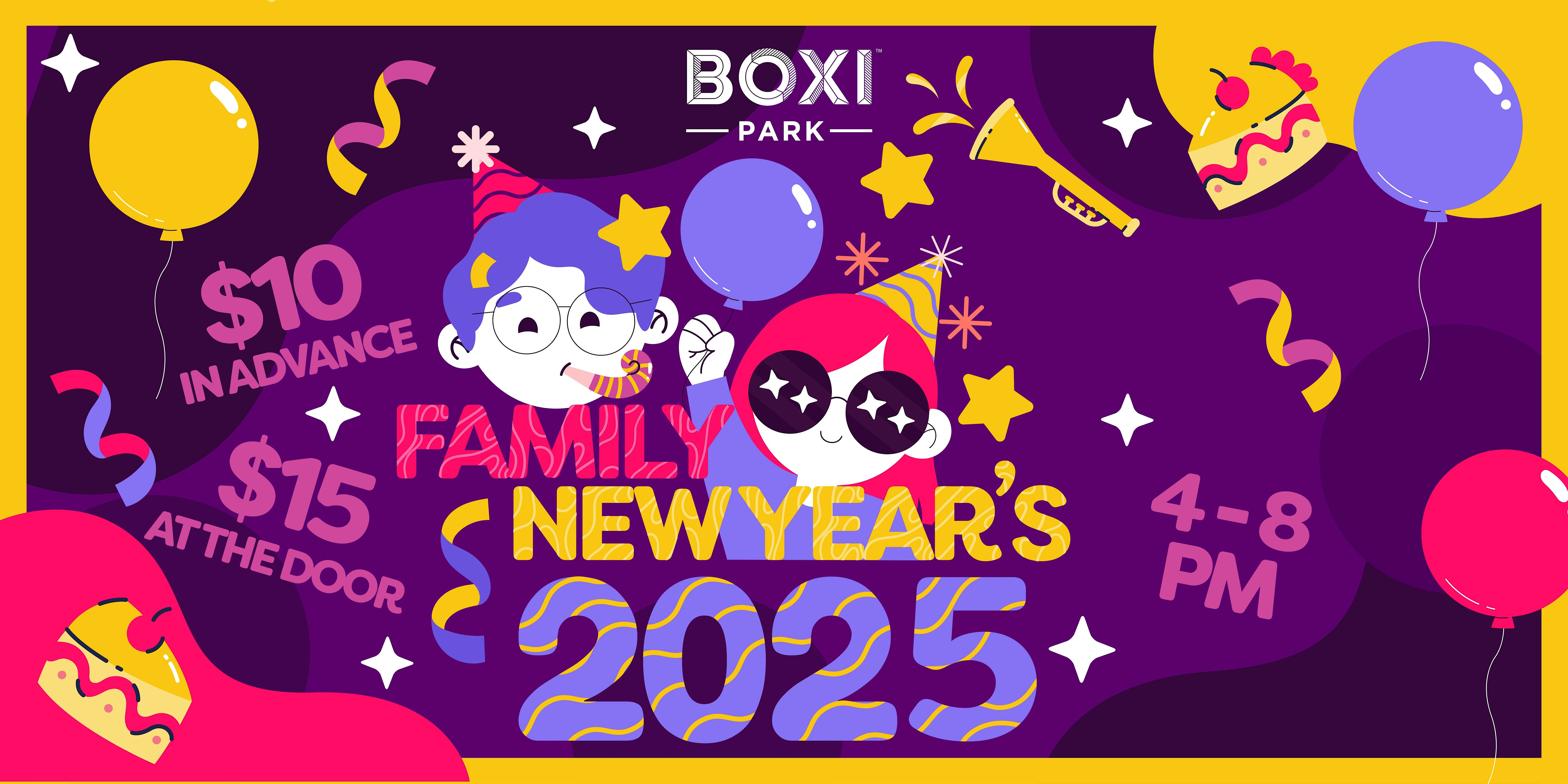 New Year’s Eve Family Event at Boxi Park – Orlando, FL