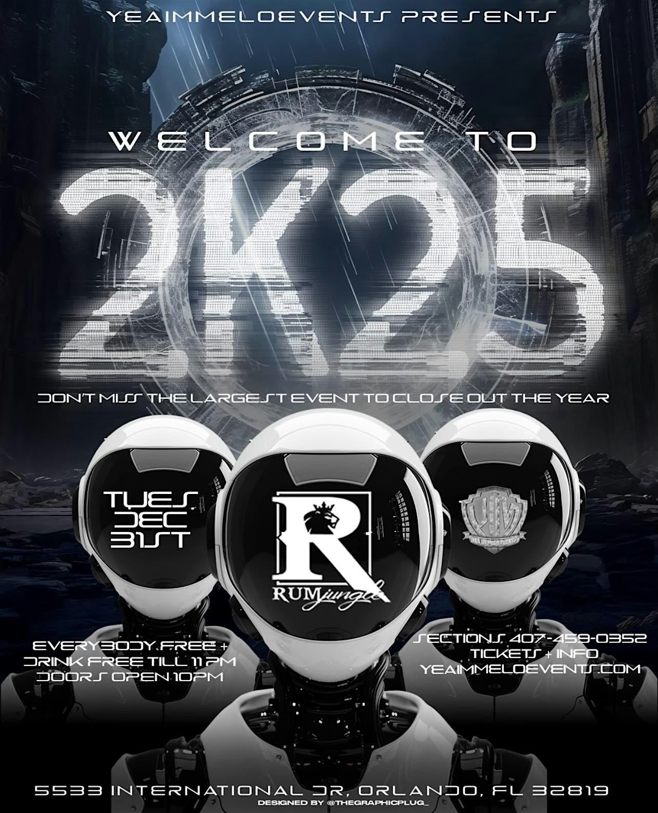 Welcome to 2k25 – RUM Jungle – Orlando,