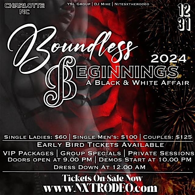 Y.S.L presents X Boundless Beginnings NYE Celebration – Charlotte, NC