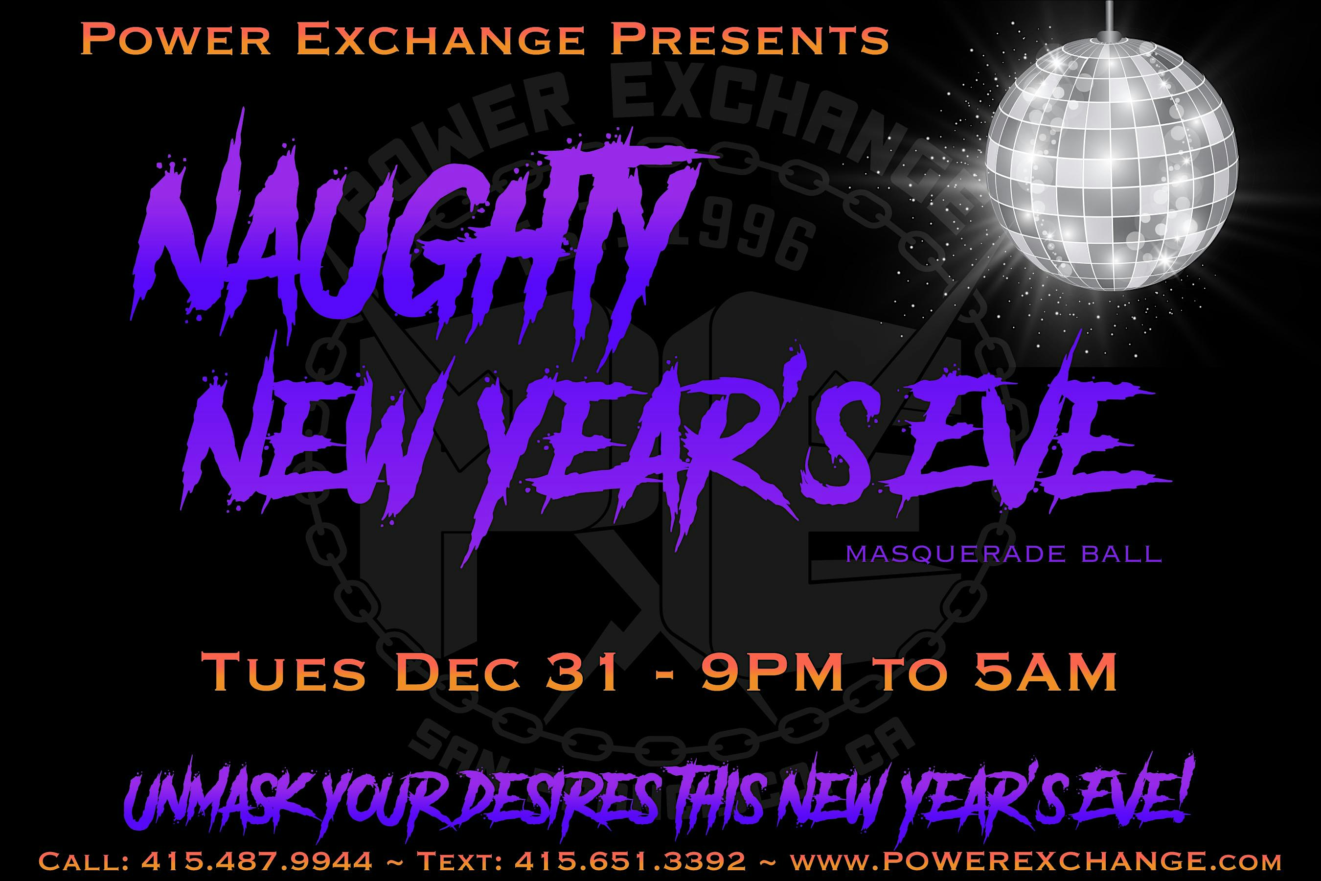 28th Annual Naughty New Year’s Eve Masquerade Ball – San Francisco, CA