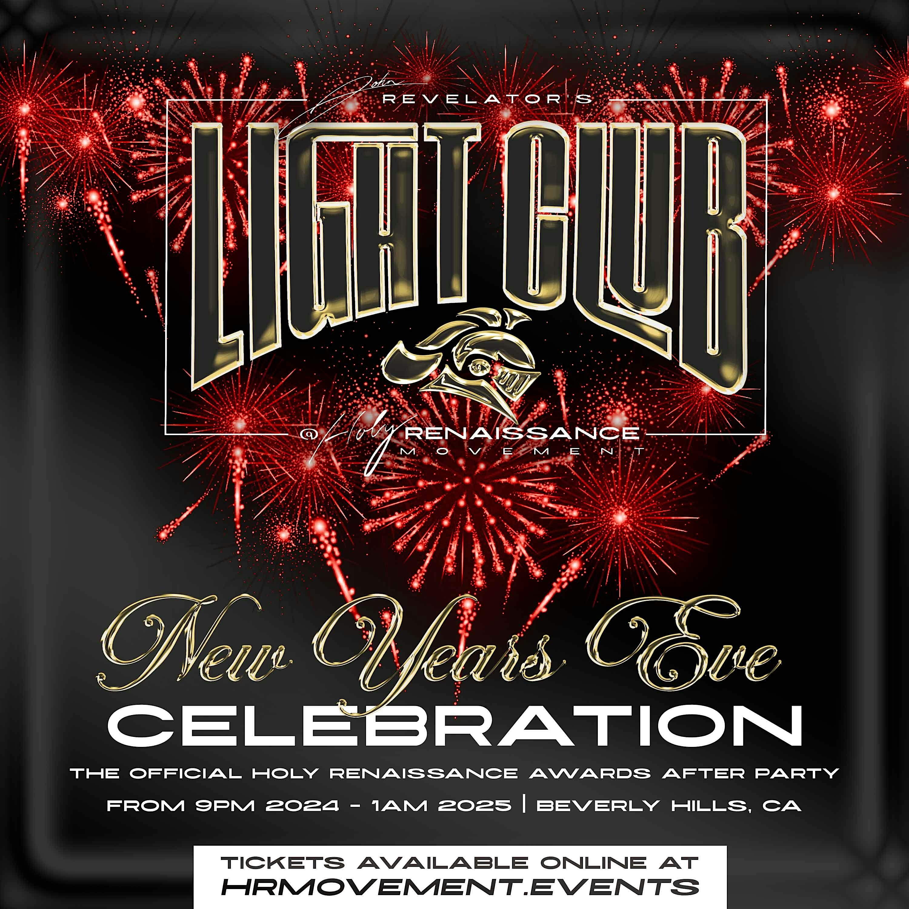 LIGHT CLUB | NEW YEARS EVE PARTY – Beverly Hills, CA