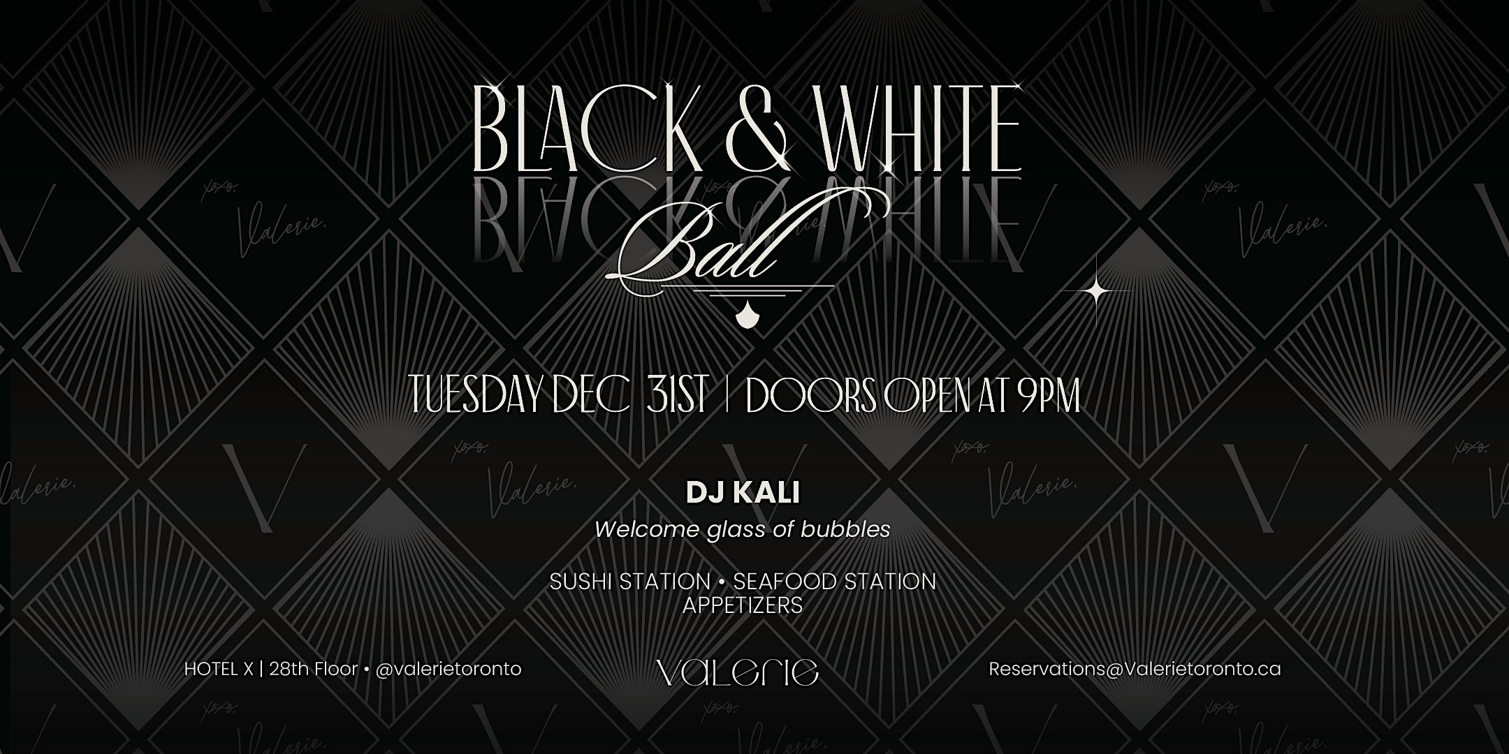 BLACK & WHITE BALL – Toronto, Canada