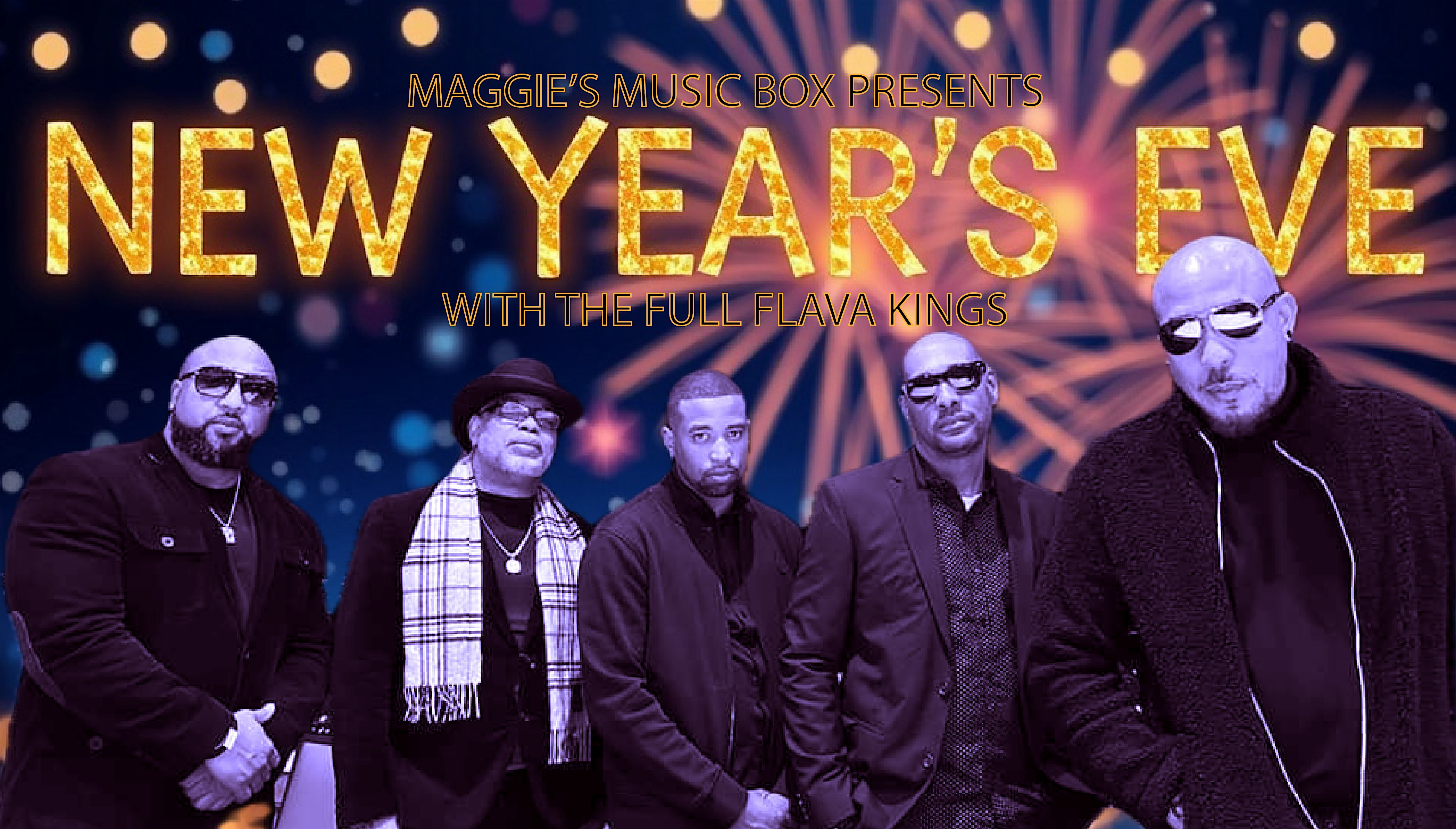 New Years Eve at Maggie’s with Full Flava Kings – Jenks, OK