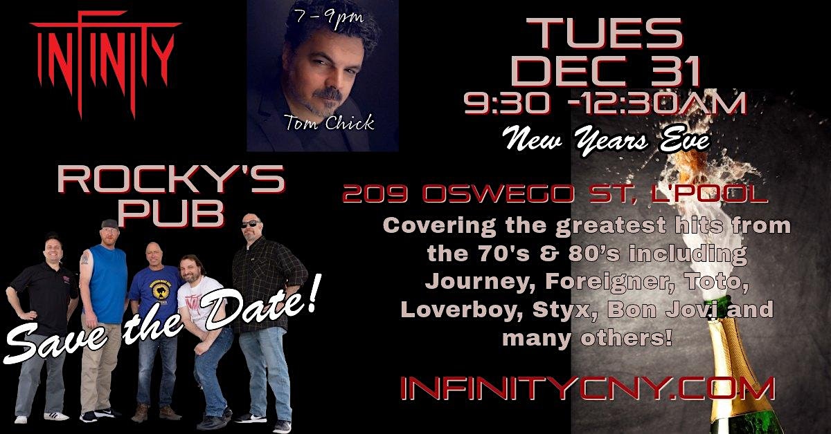 NYE Party with INFINITY BAND – Salina, NY