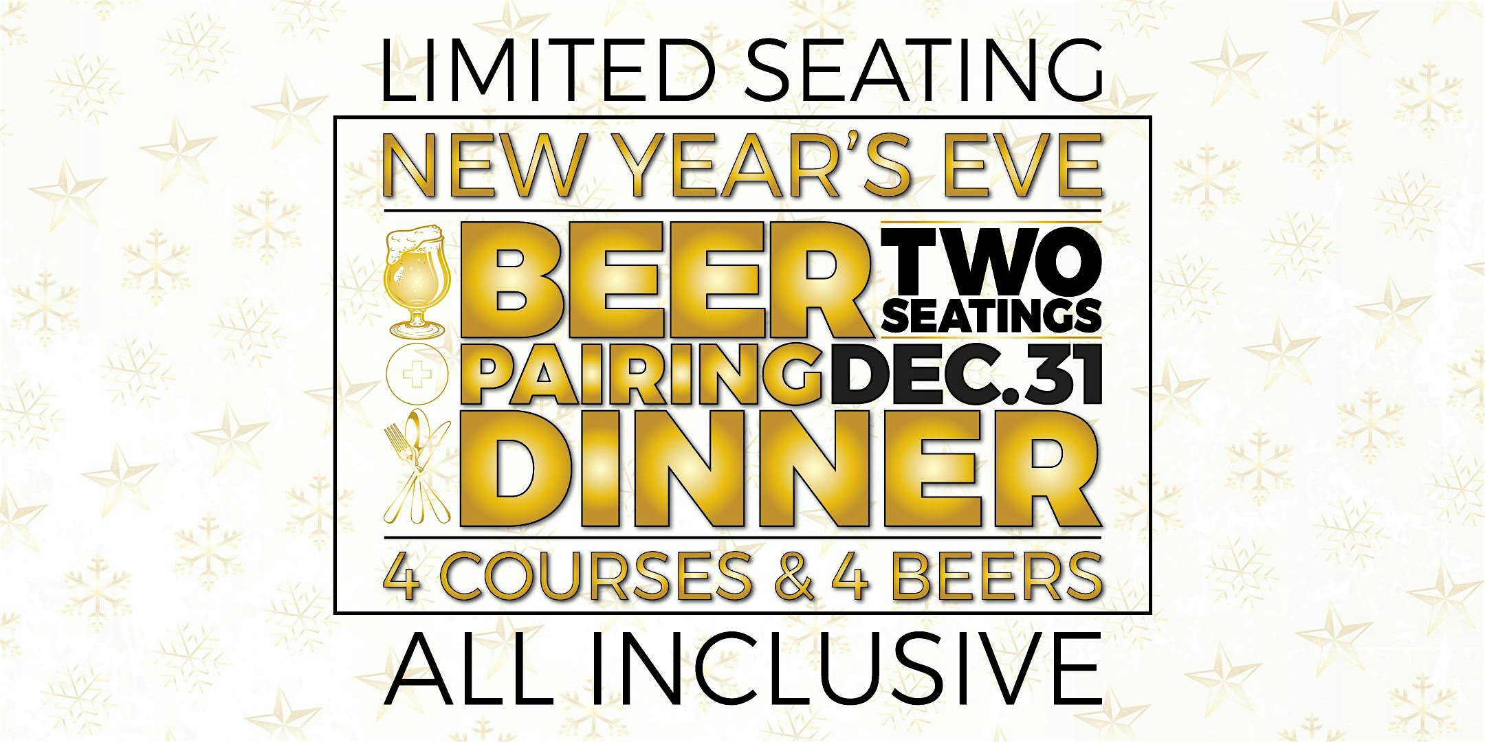 New Year’s Eve Beer Pairing Dinner 2024 – Pittsburgh, PA