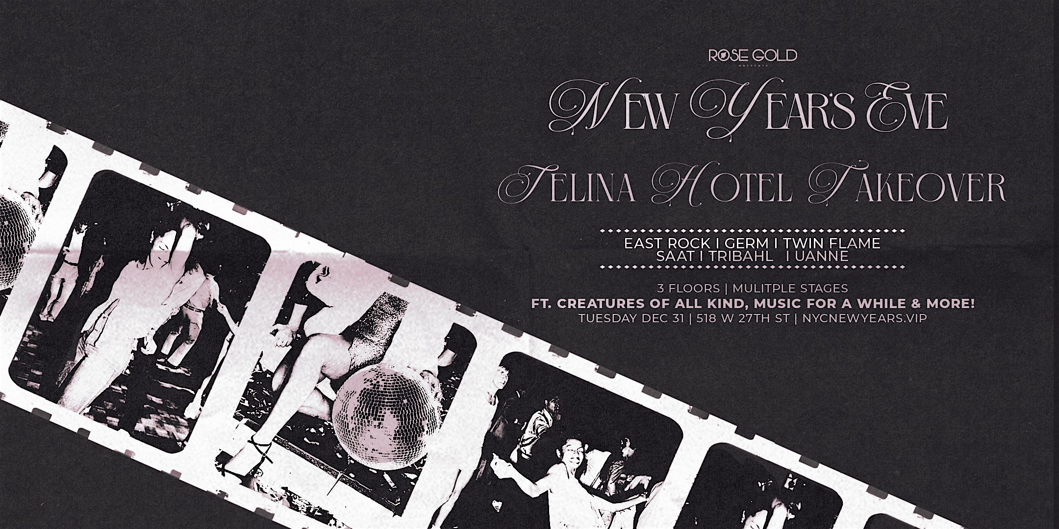 New Year’s Eve 2025 @ Selina Hotel – New York, NY