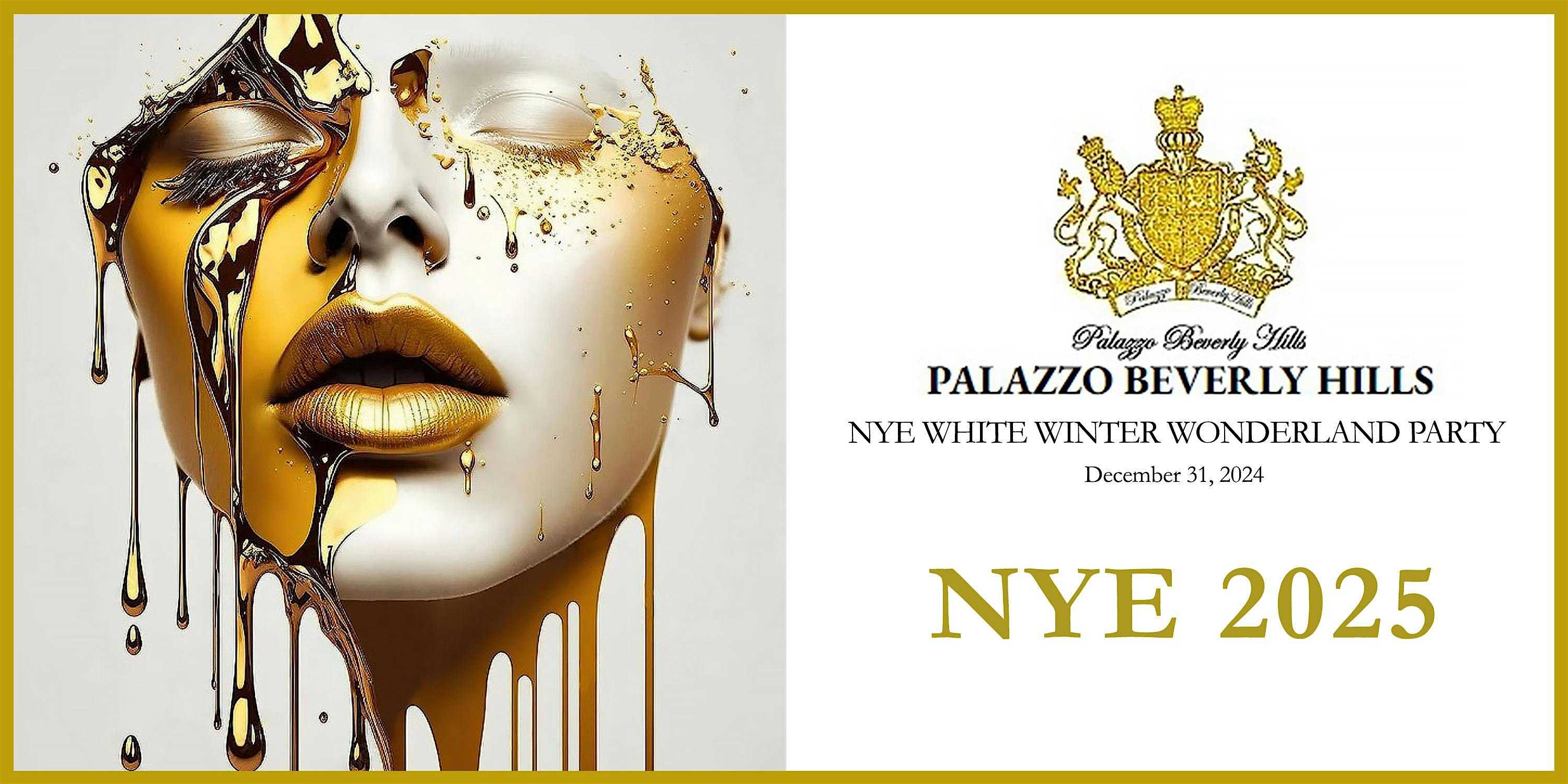 NYE White Winter Wonderland Party at Palazzo Beverly Hills – Los Angeles, CA