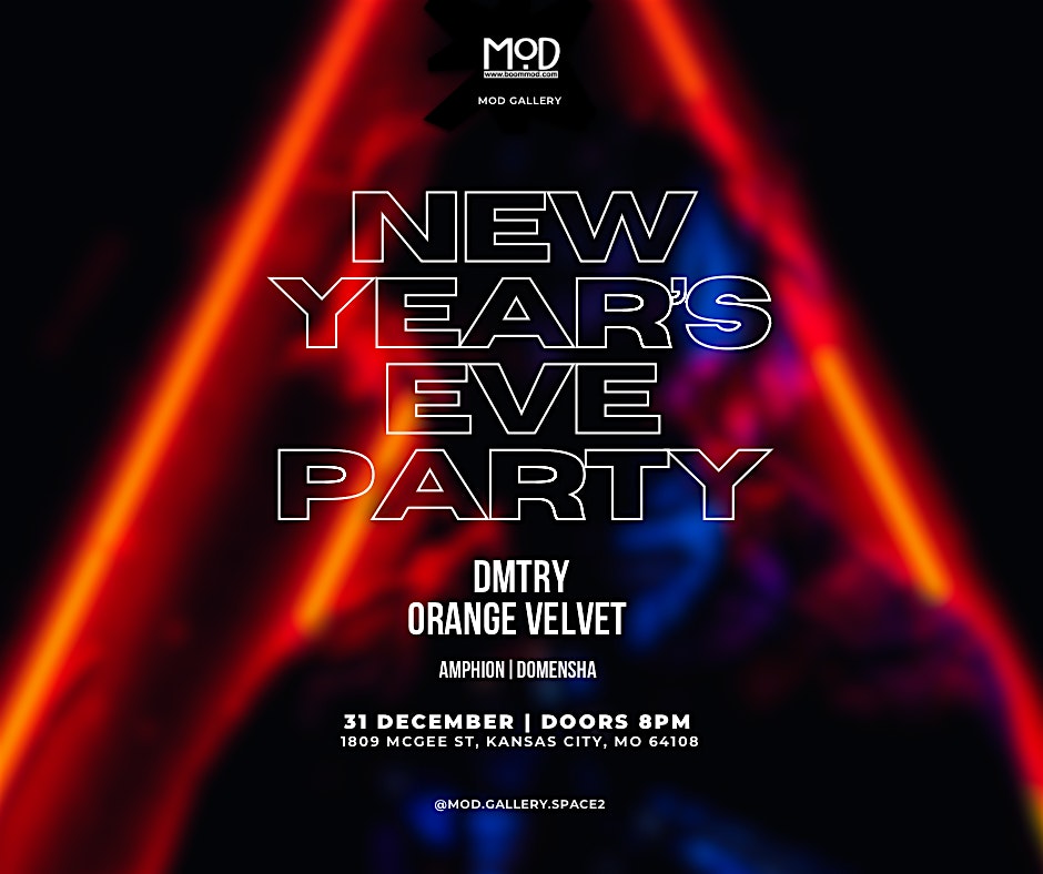 New Year’s Eve at MOD! – Kansas City, MO