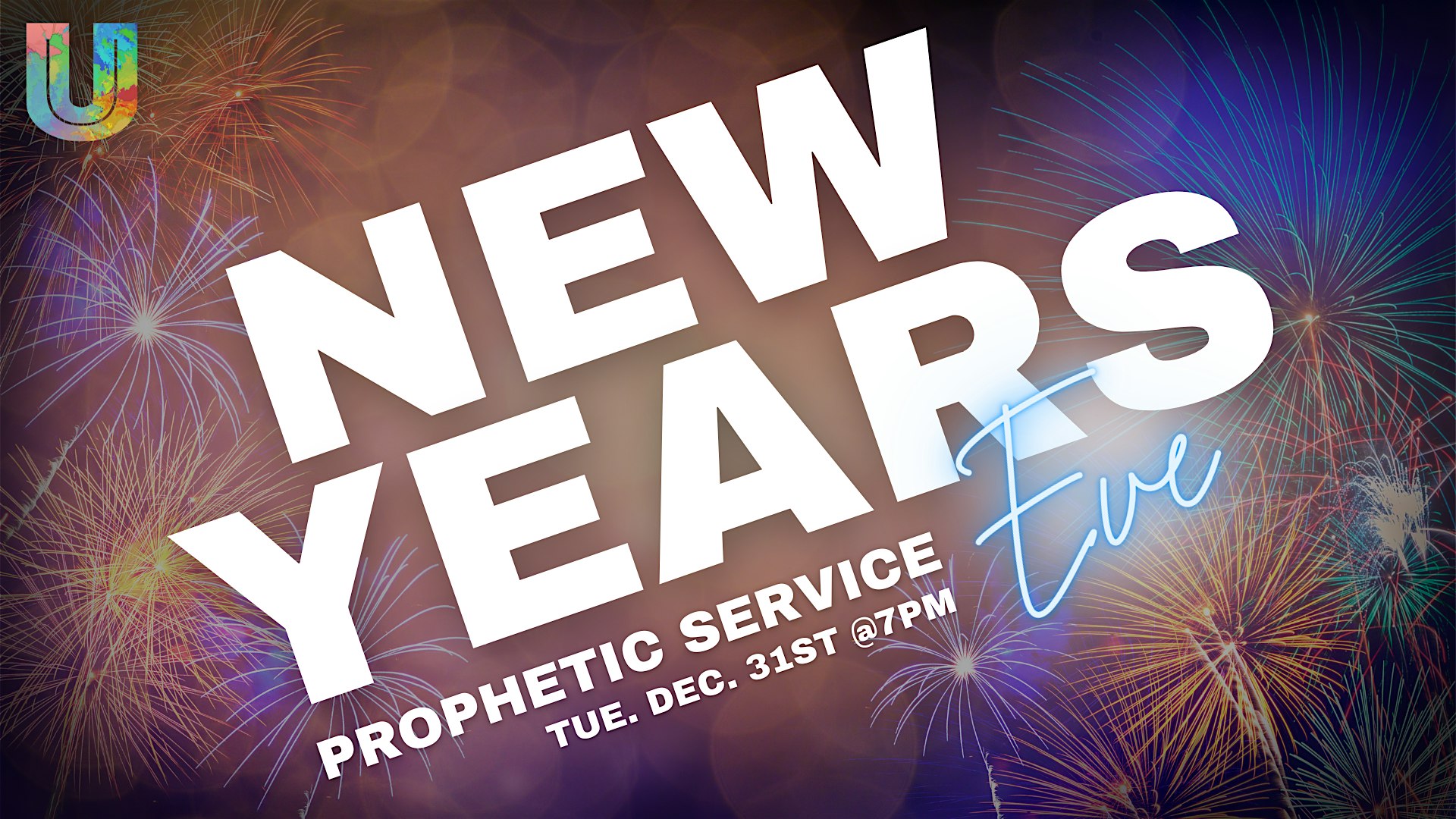 New Year Eve Prophetic Service @ The Hub. 7PM – Burnsville, MN