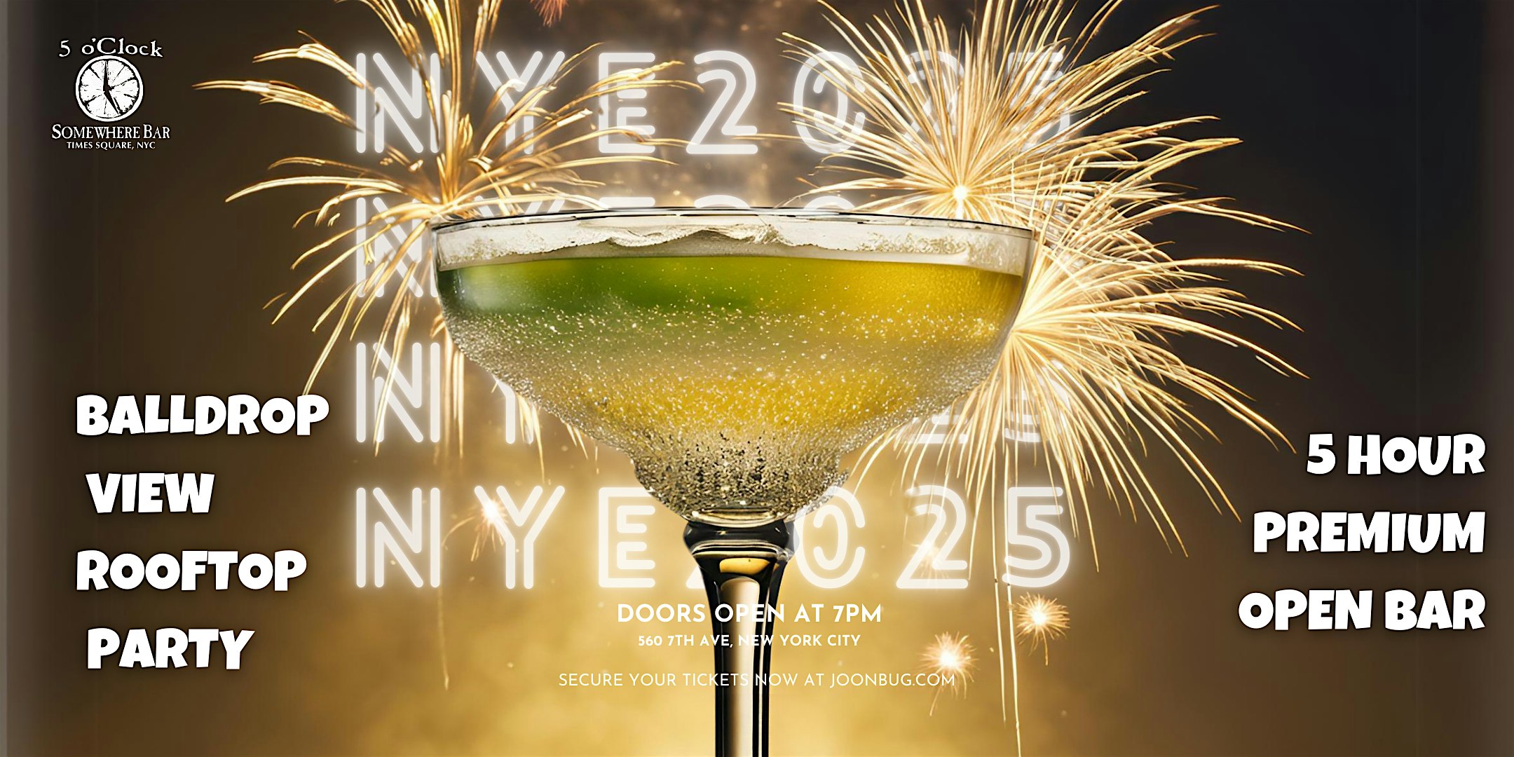 Toast Over Times Square – Margaritaville’s New Years Celebration – New York, NY