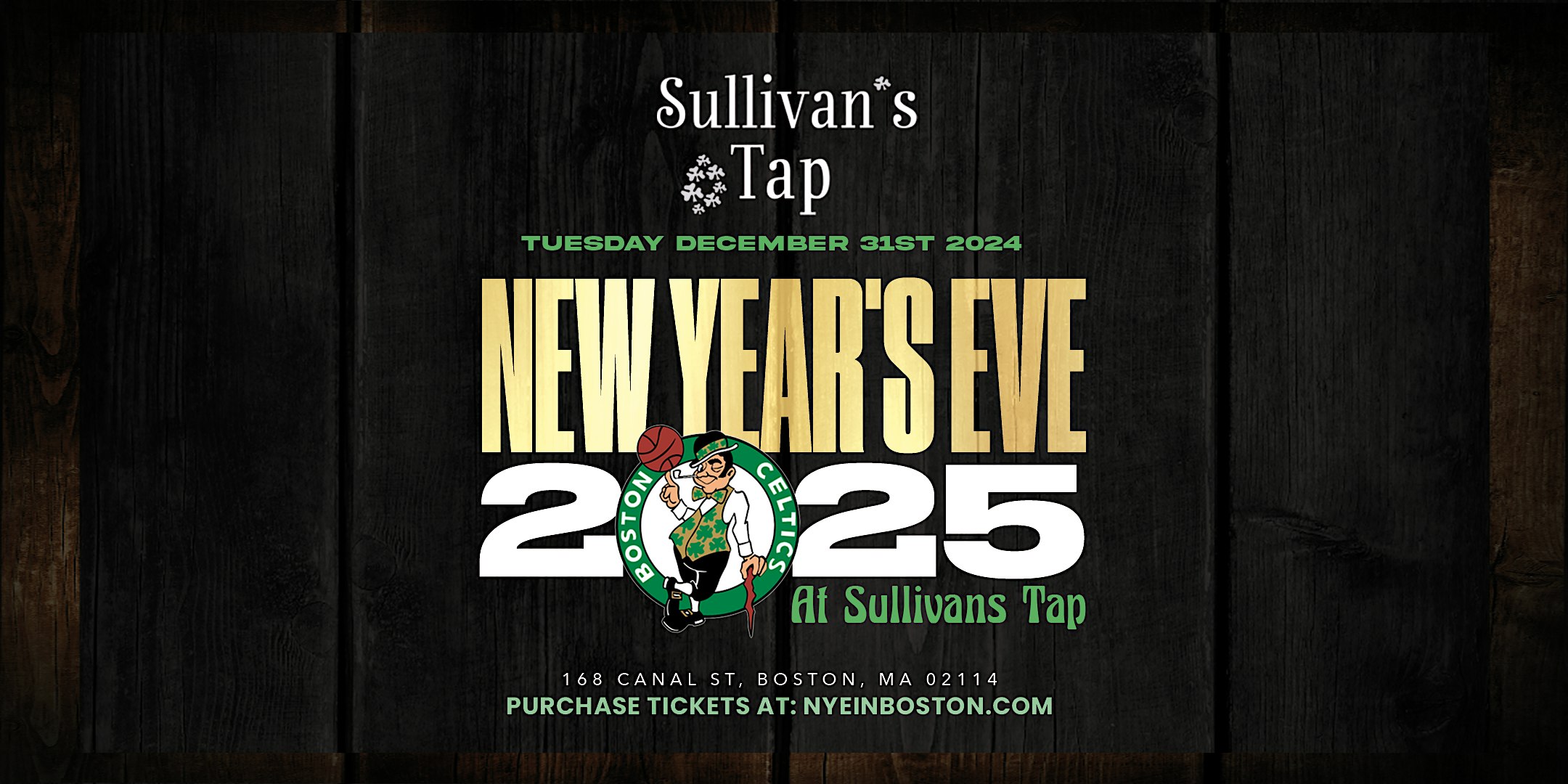 New Year’s Eve at Sullivan’s Tap – Boston, MA