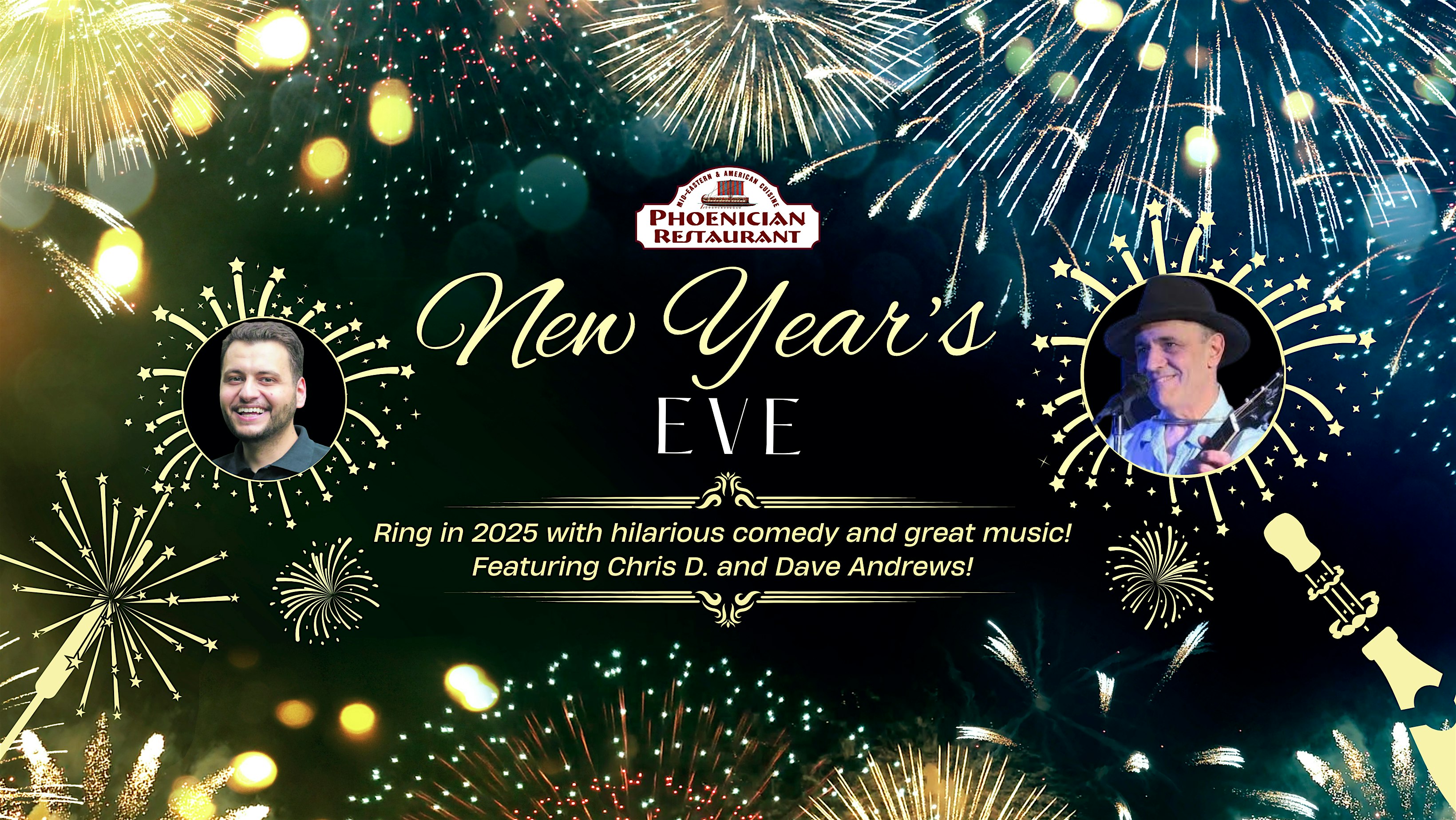 New Year’s Eve Bash at The Phoenician! – Haverhill, MA