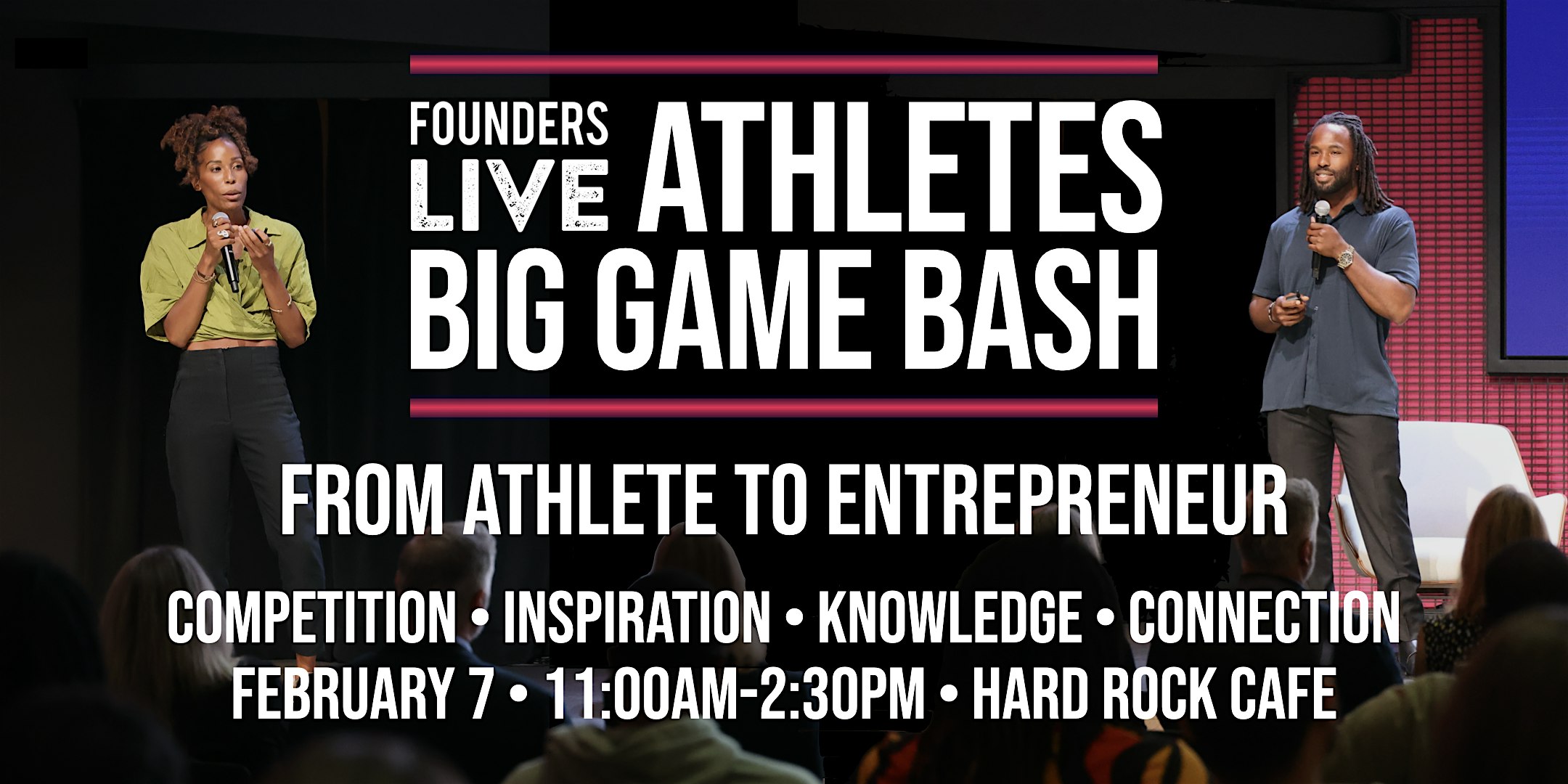 Founders Live Athletes – Big Game Bash – New Orleans, LA