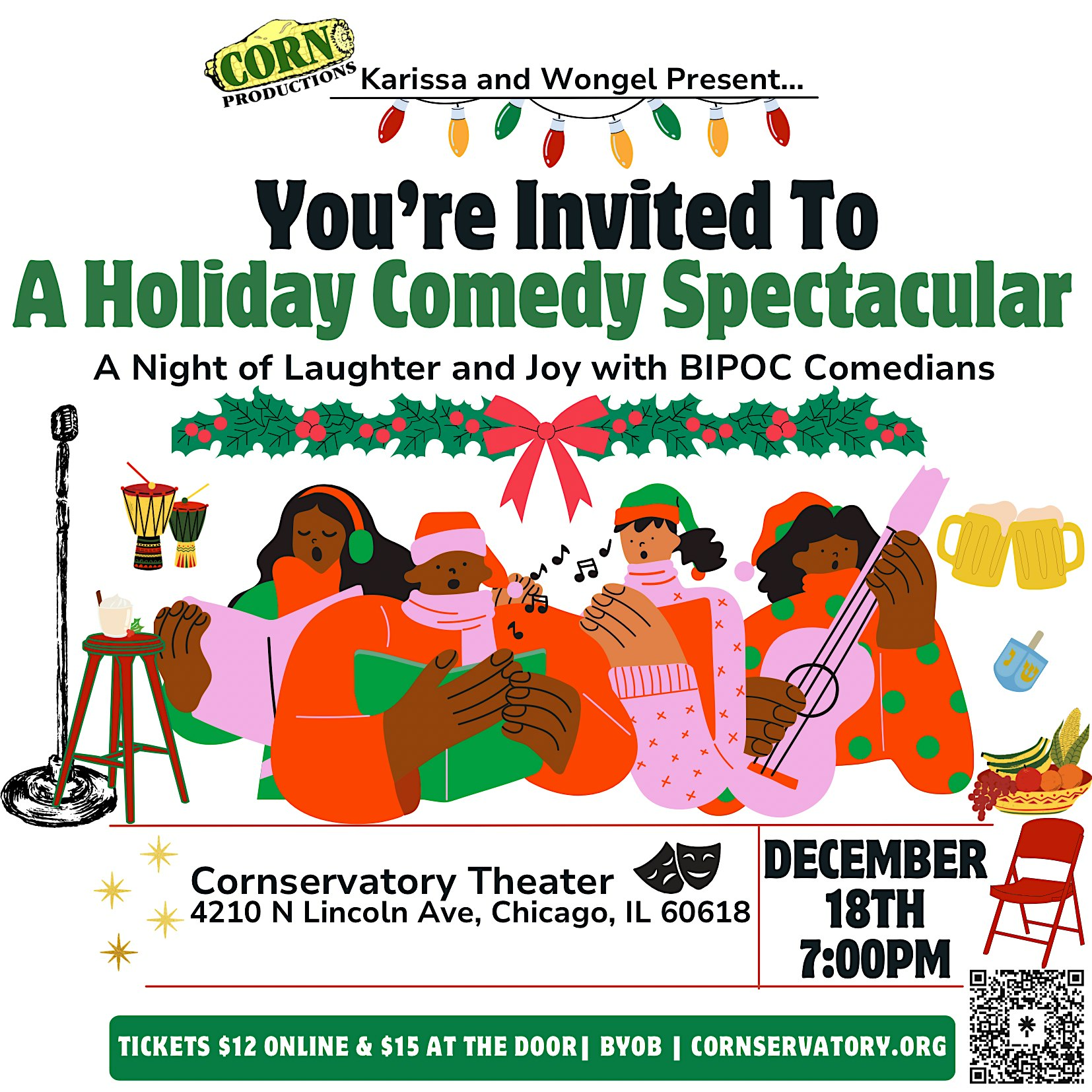 You’re Invited to! A Holiday Comedy Spectacular – Chicago, IL