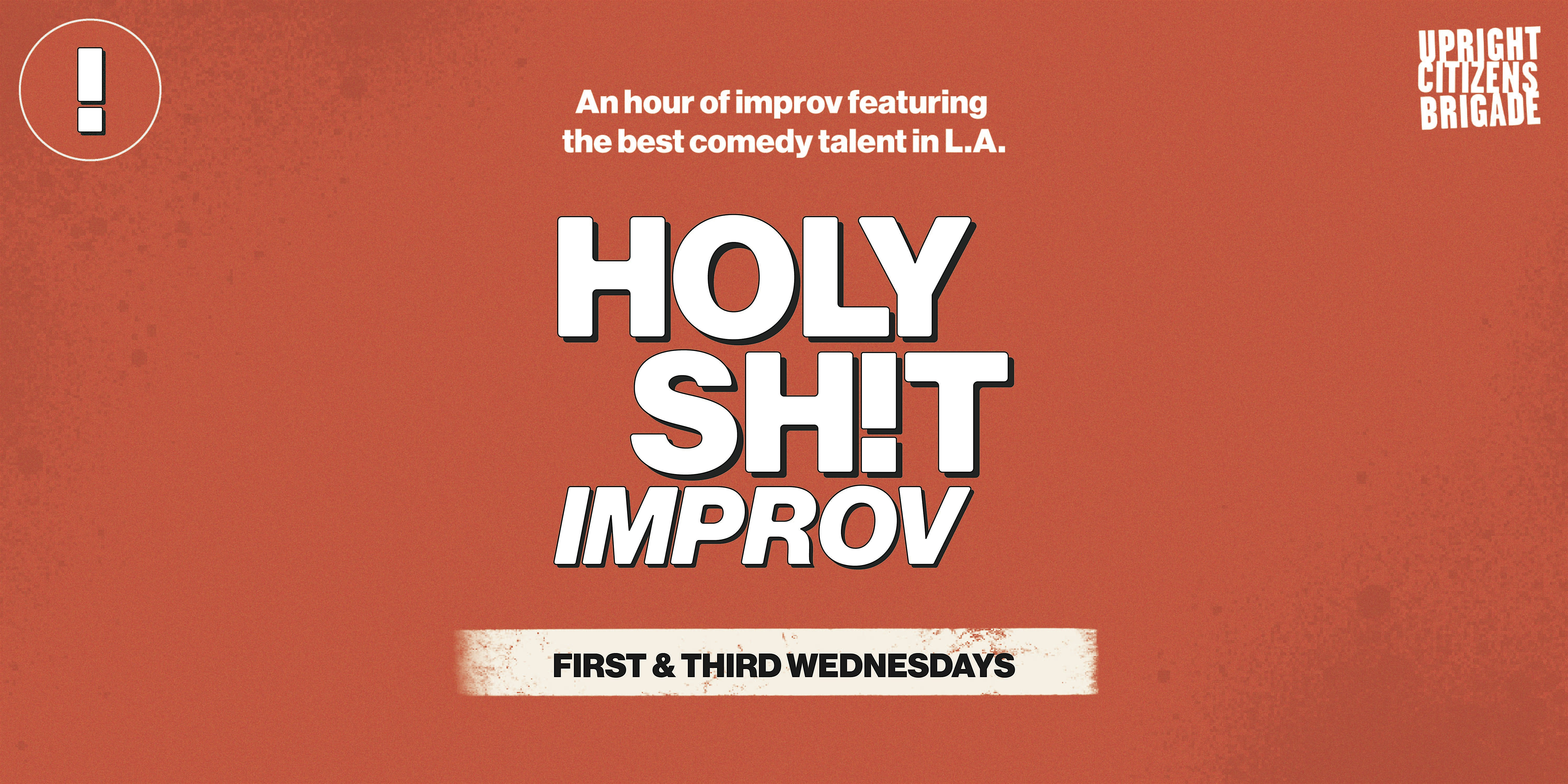 Holy Shit Improv, Live and LIVESTREAMED! – Los Angeles, CA