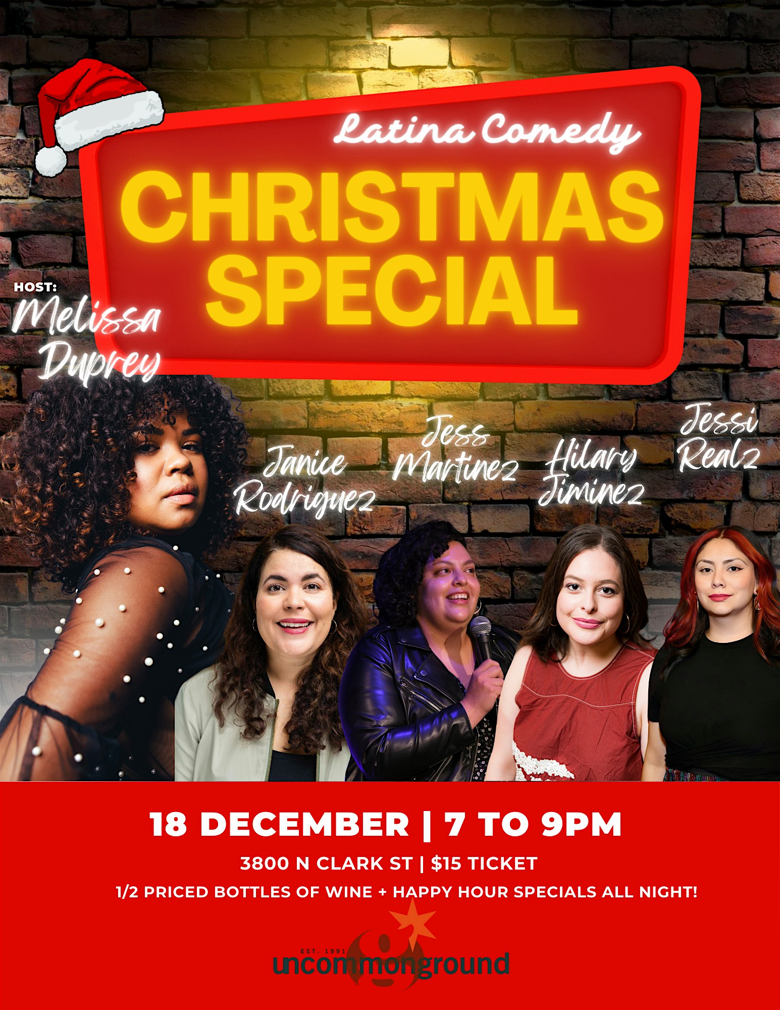 Latina Comedy Christmas Special – Chicago, IL