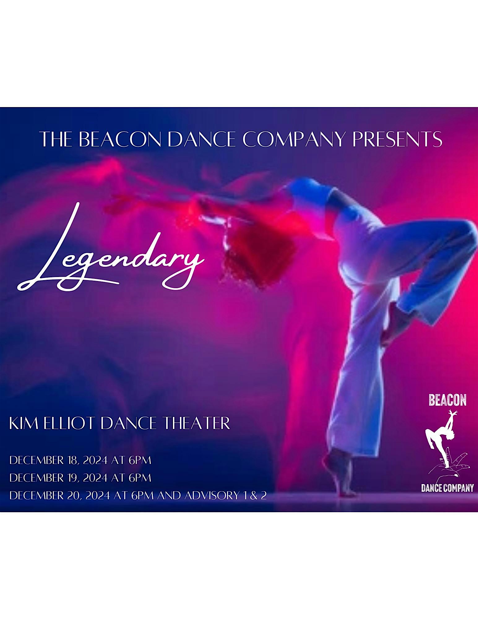 Beacon Dance Company Presents -Legendary, December 2024 – New York, NY