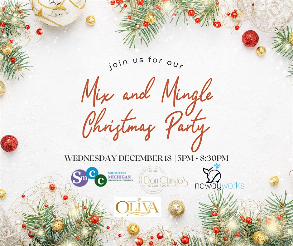 Mix and Mingle Christmas Networking Party – Shelby Township, MI