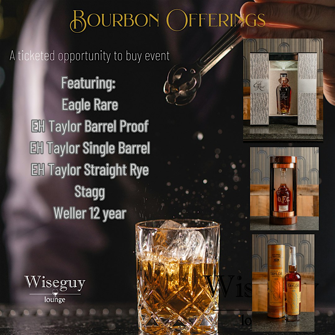 Wiseguy Lounge Bourbon Offering 2024 – Covington – Covington, KY