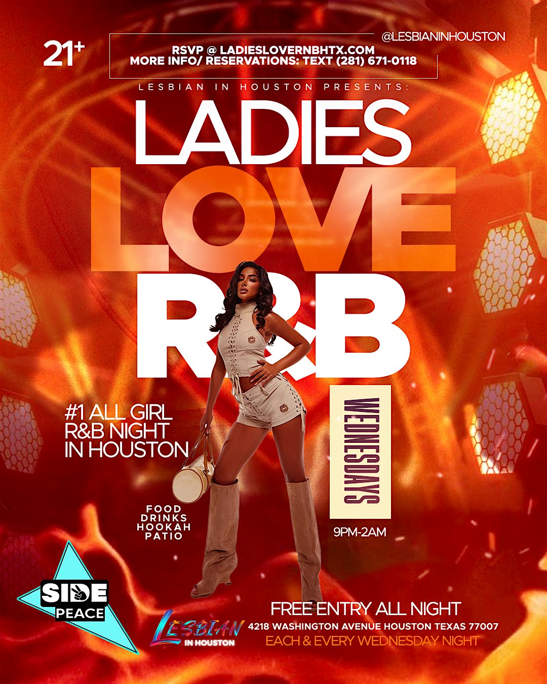 LADIES LOVE R&B WEDNESDAYS – #1 ALL GIRL RNB PARTY – Houston, TX