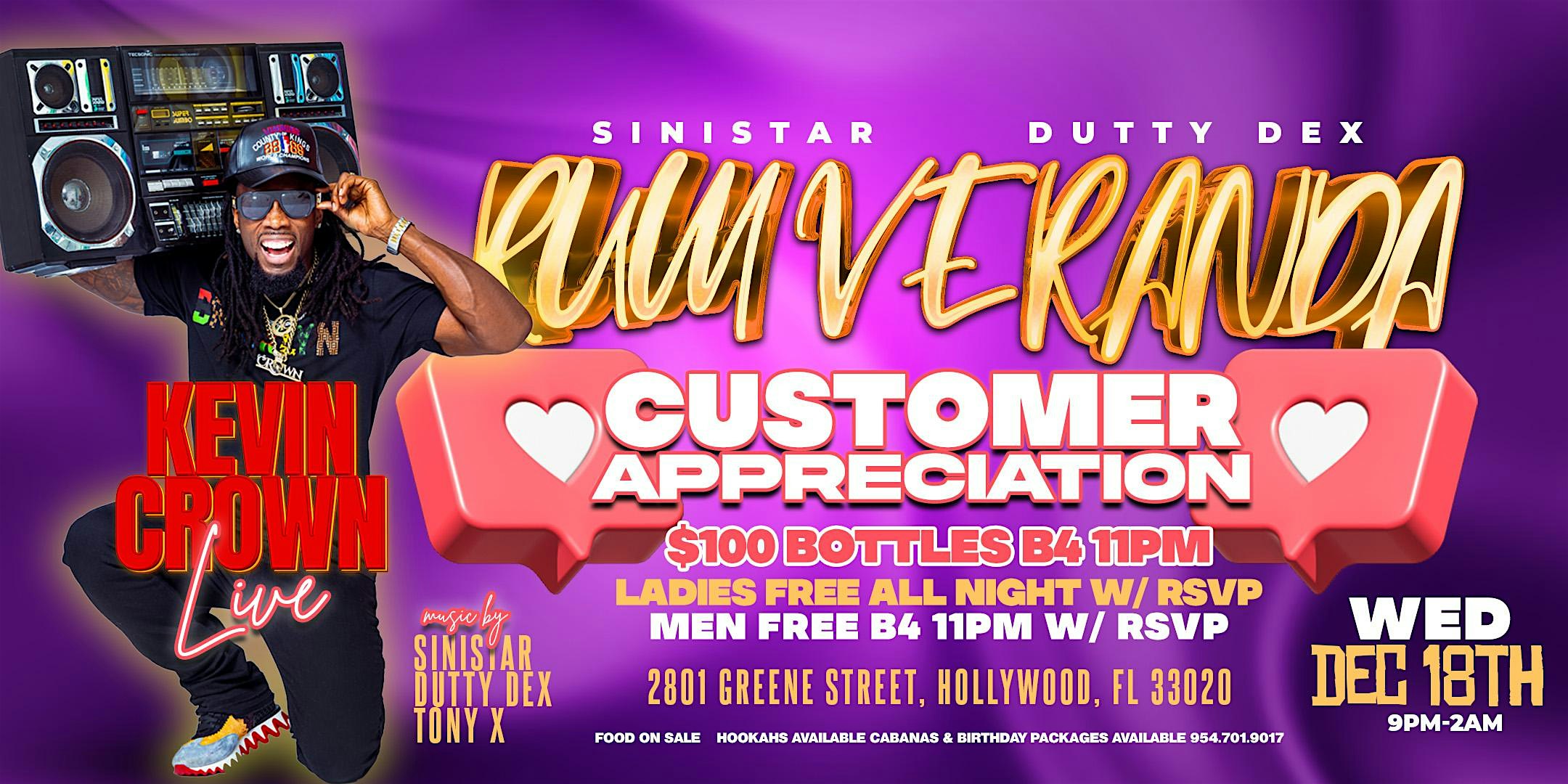 Rum Veranda – Customer Appreciation Party – Hollywood, FL