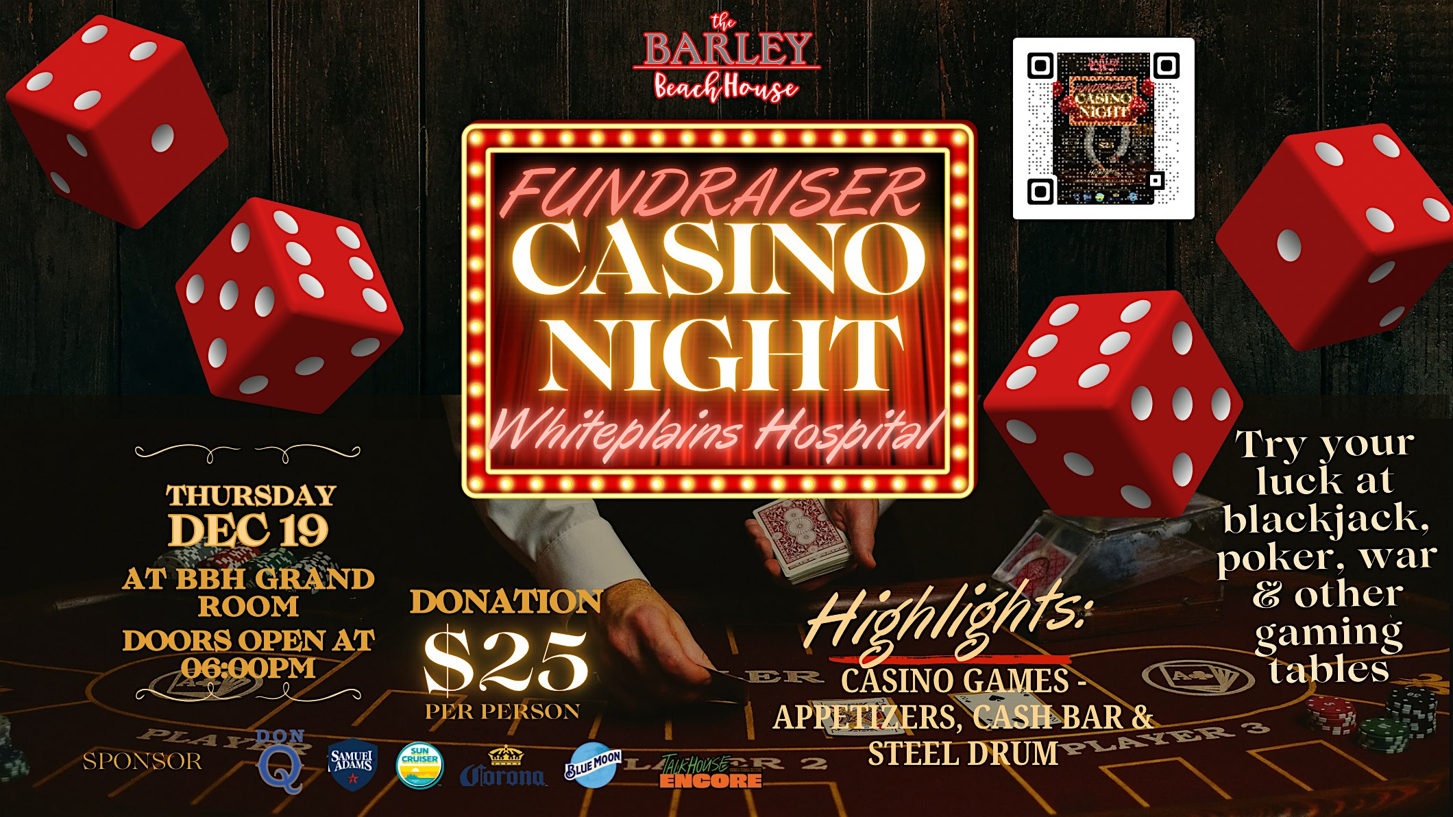 CASINO NIGHT – Rye, NY