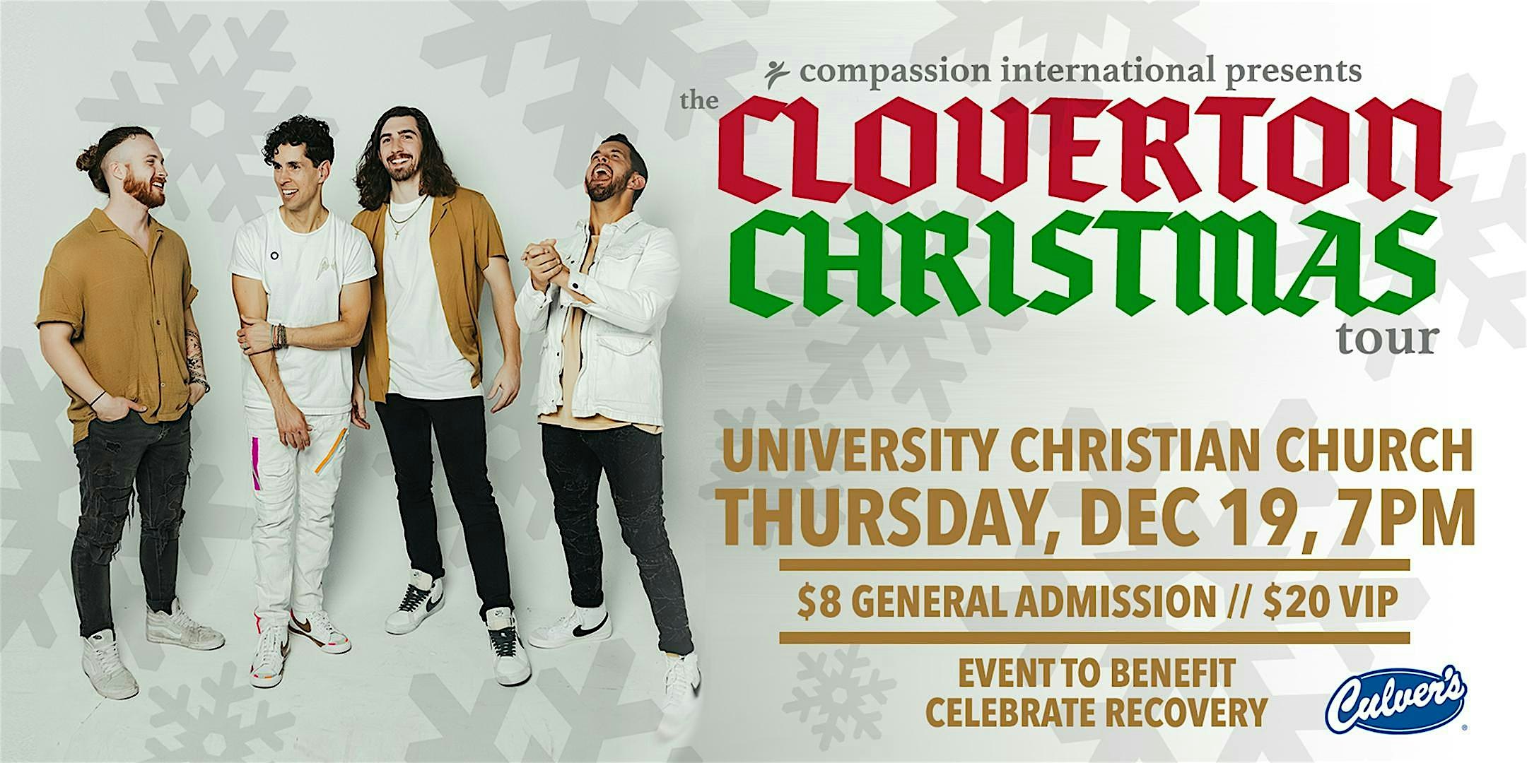 the CLOVERTON CHRISTMAS tour – Manhattan, KS