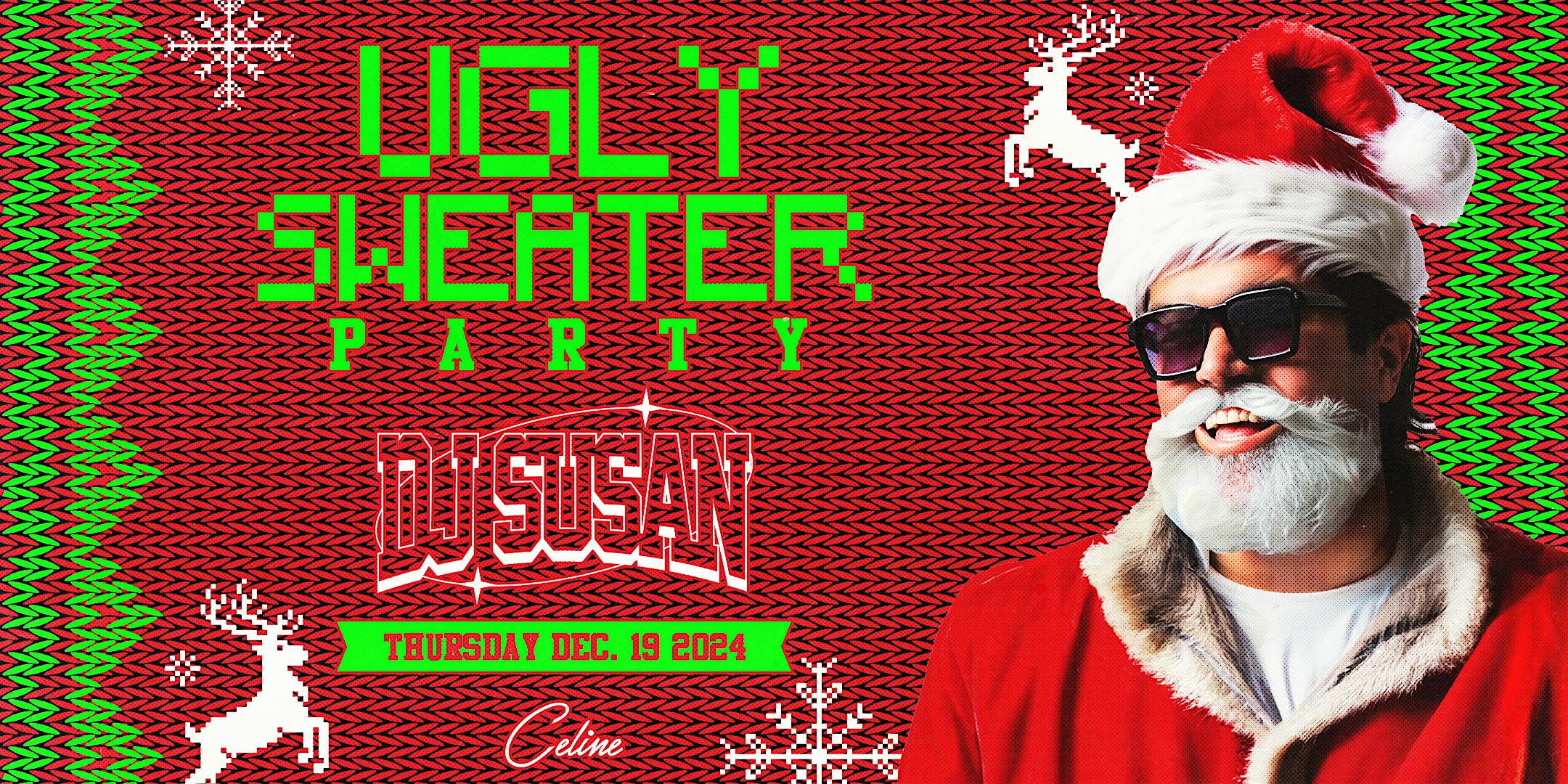 The Ugly Sweater Party w/ DJ Susan – Orlando, FL