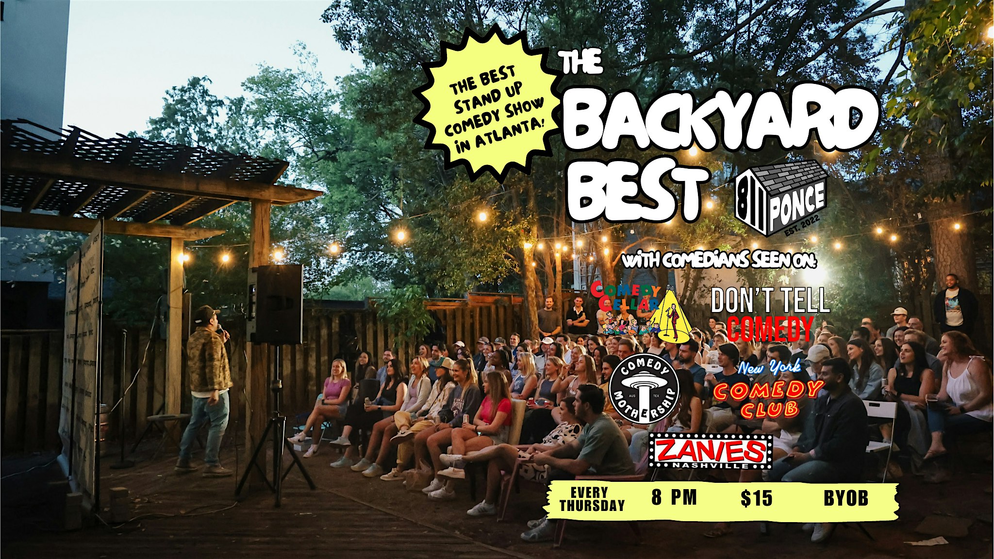 Best of The Backyard Standup Comedy Showcase 12/19 – Atlanta, GA