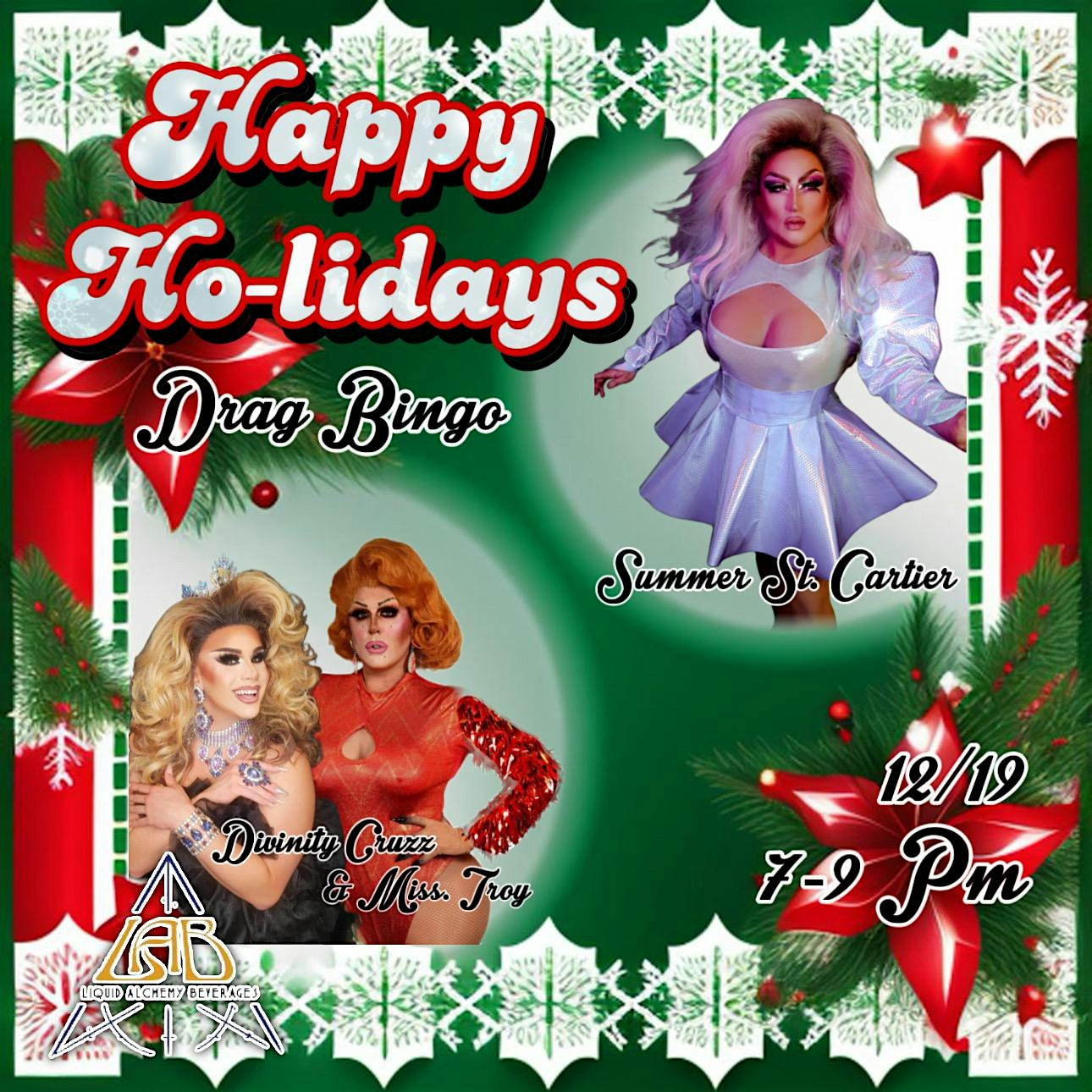 Happy Ho-liday Drag Bingo – Wilmington, DE