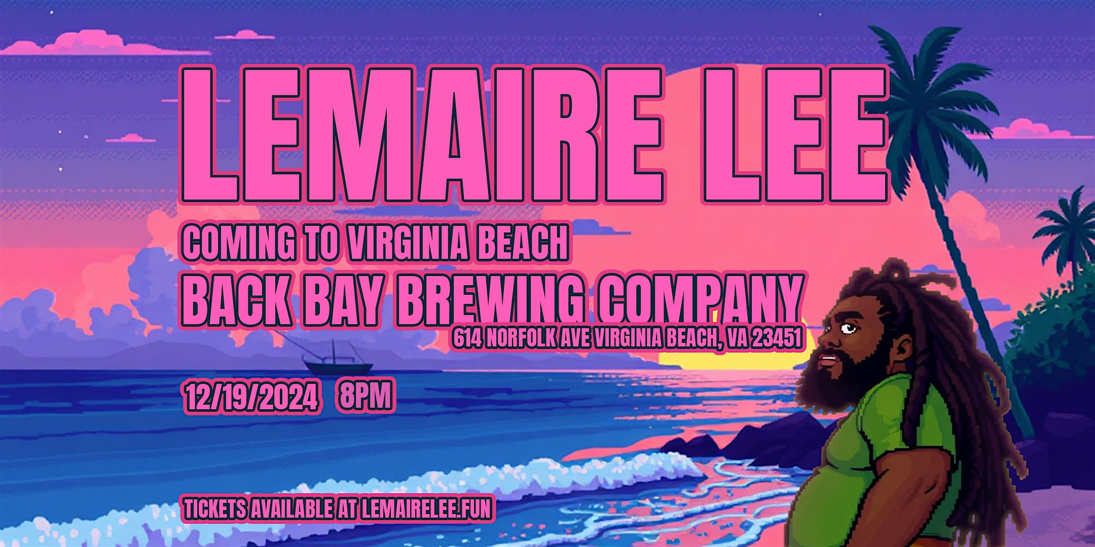 LeMaire Lee at Back Bay Brewing – Virginia Beach, VA