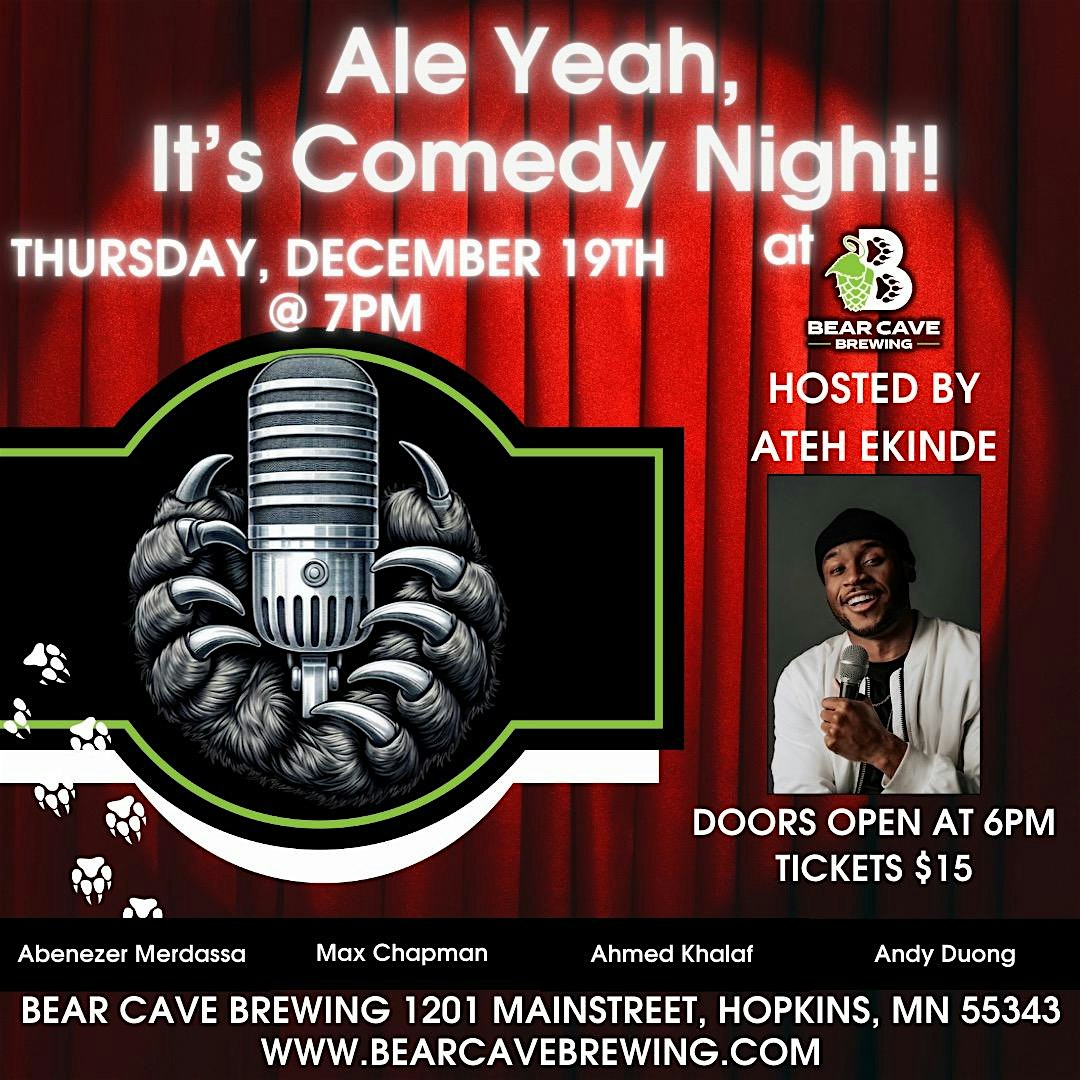 Bear Cave Comedy Night – Hopkins, MN