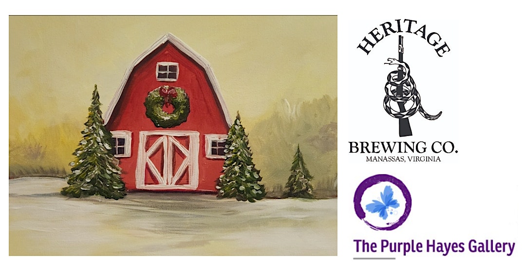 Holiday Paint & Sip at Heritage Brewing Company in Manassas, VA – Manassas, VA