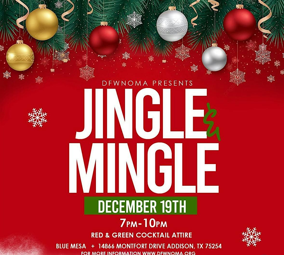 DFW NOMA Jingle & Mingle Holiday Party – Dallas, TX