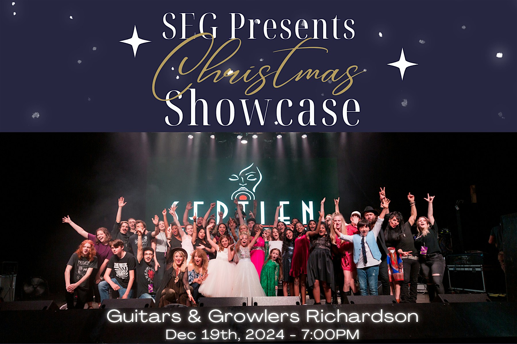 Septien Entertainment Presents: Christmas Showcase – Richardson, TX