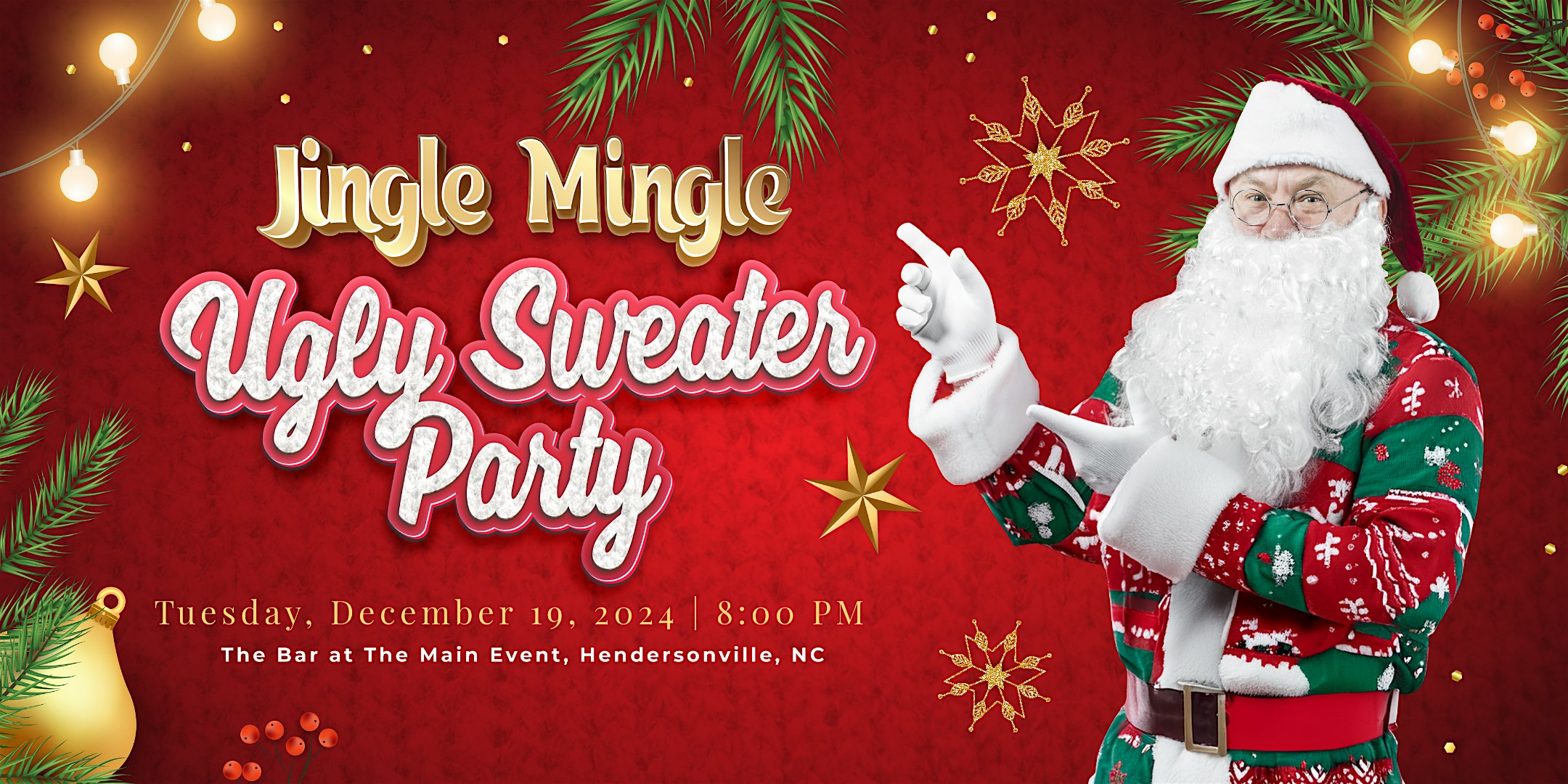 Jingle Mingle Ugly Sweater Party – Hendersonville, NC