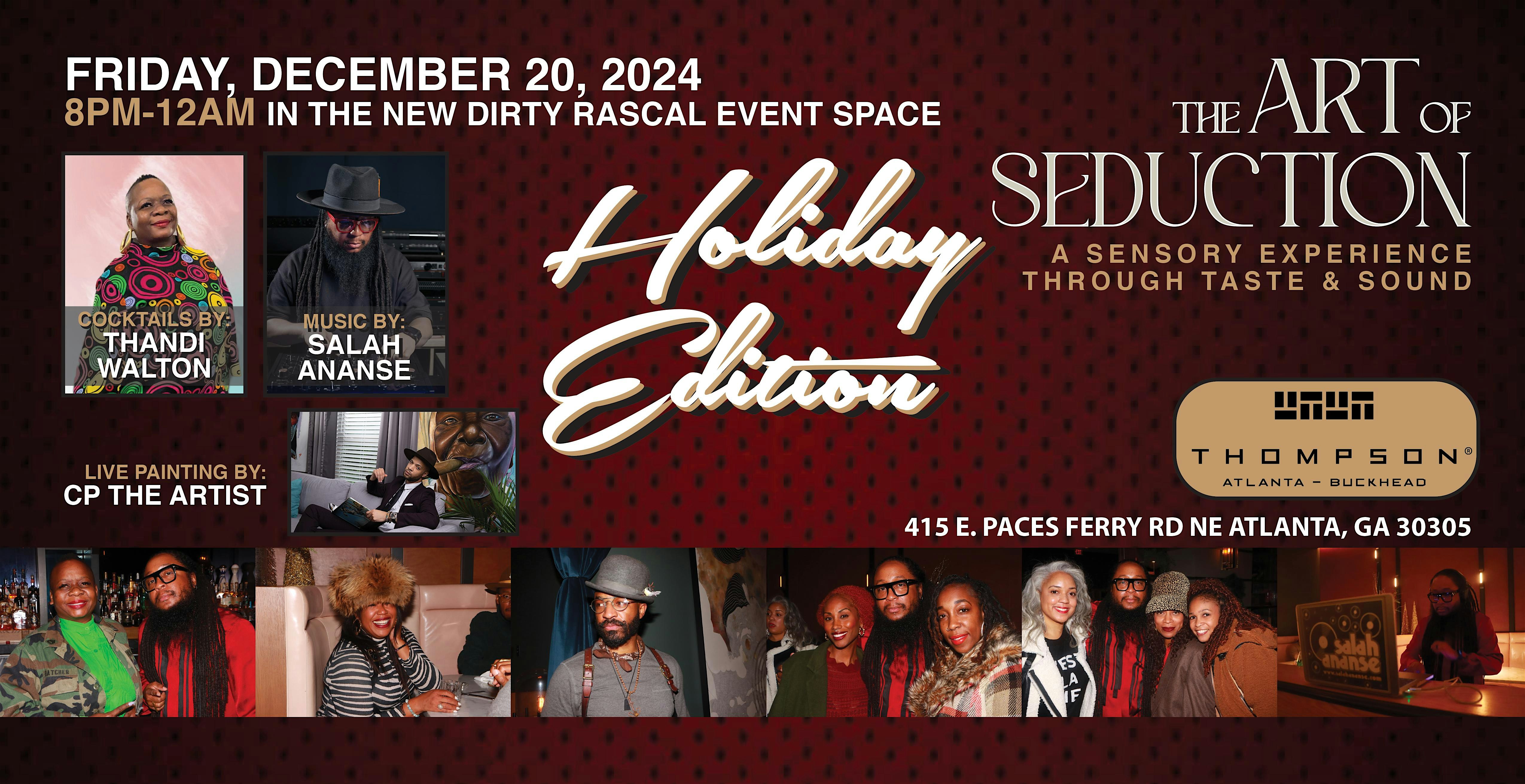 THE ART OF SEDUCTION: The Holiday Edition! – Atlanta, GA