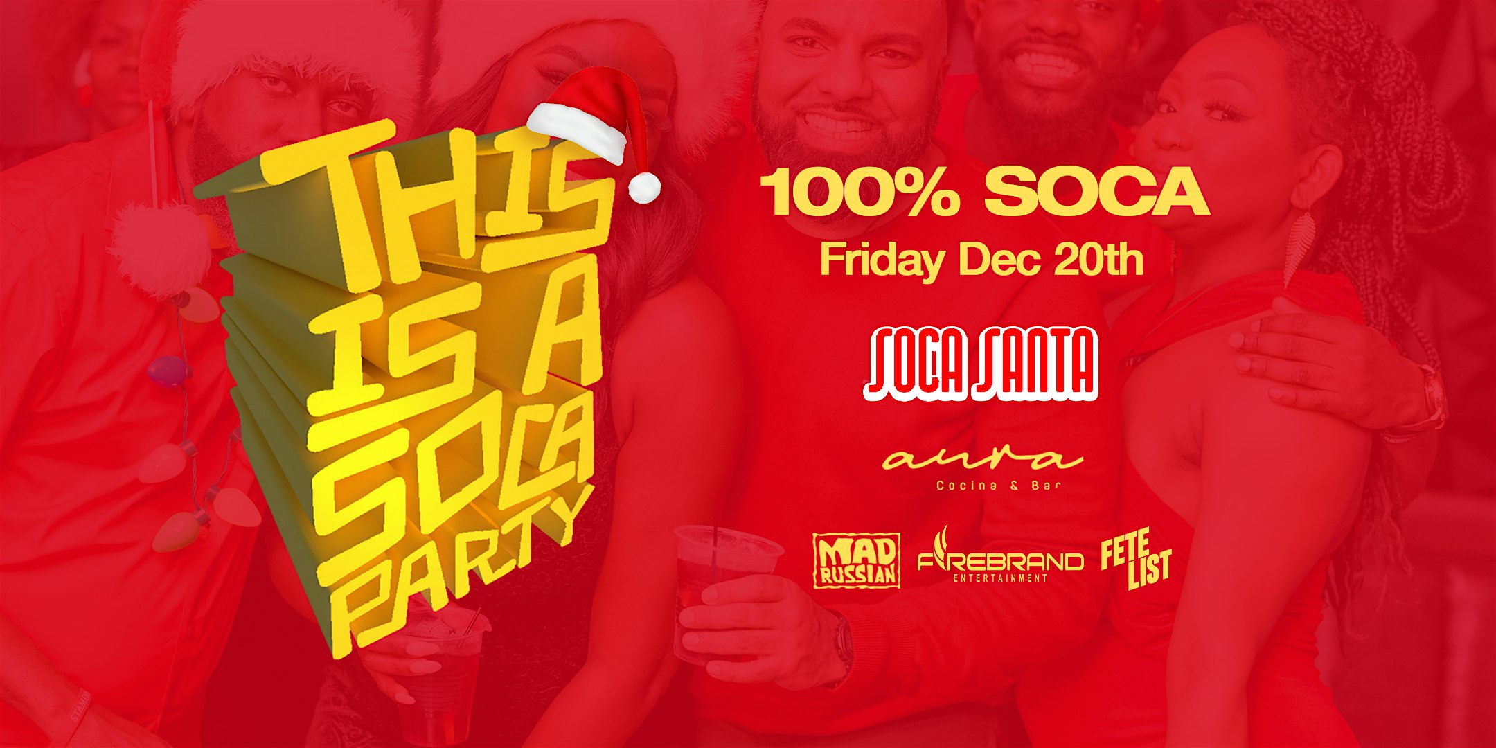 This is a SOCA Party – Soca Santa – Brooklyn, NY