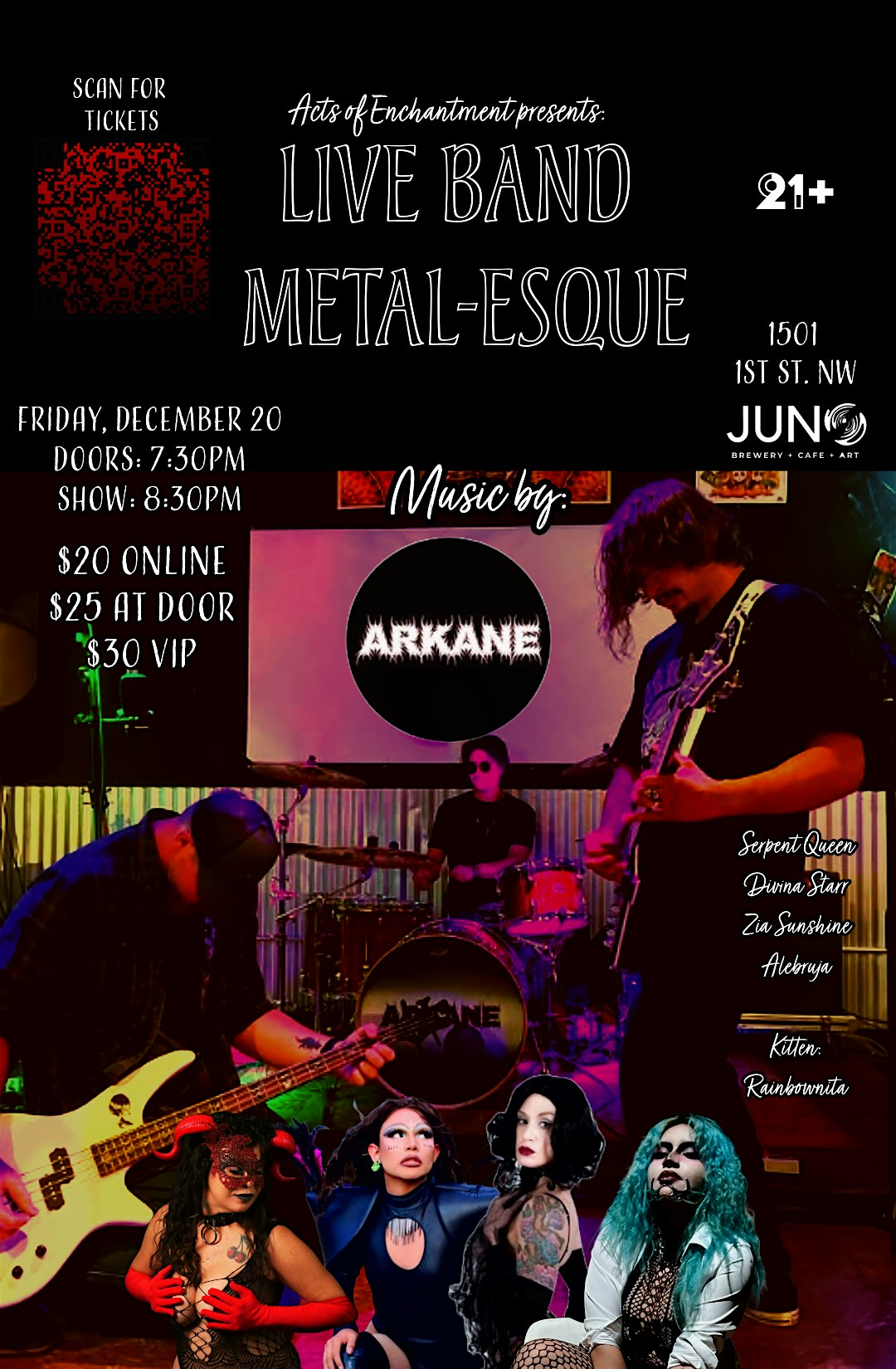 Live Band Metal-esque – Albuquerque, NM