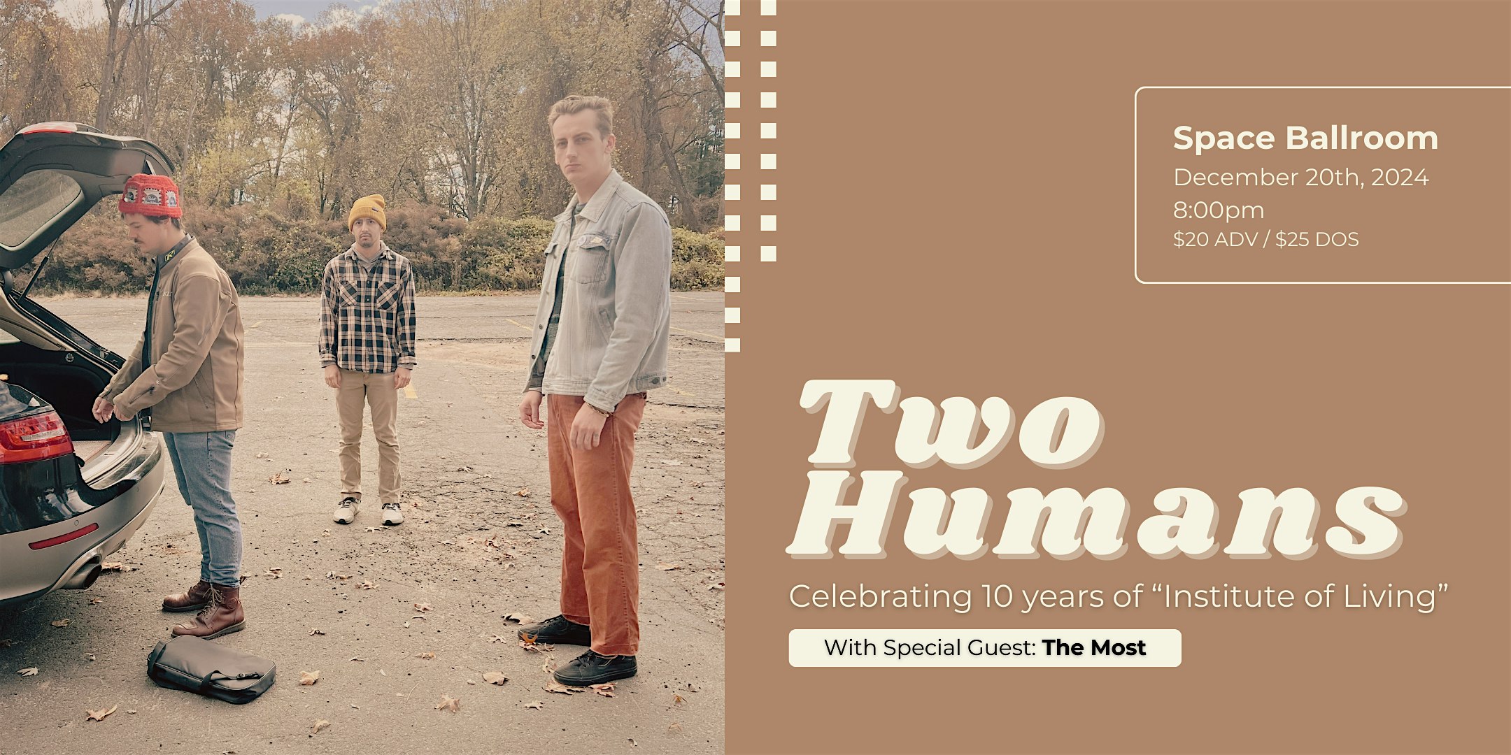 Two Humans ‘Institute of Living’ 10-Year Anniversary – Hamden, CT