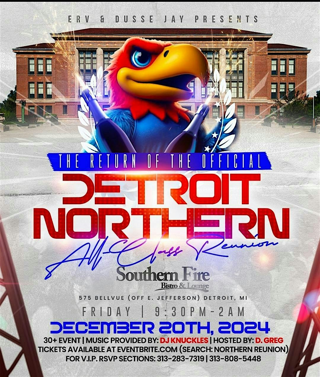 The Official Detroit Northern All-Class Reunion – Detroit, MI