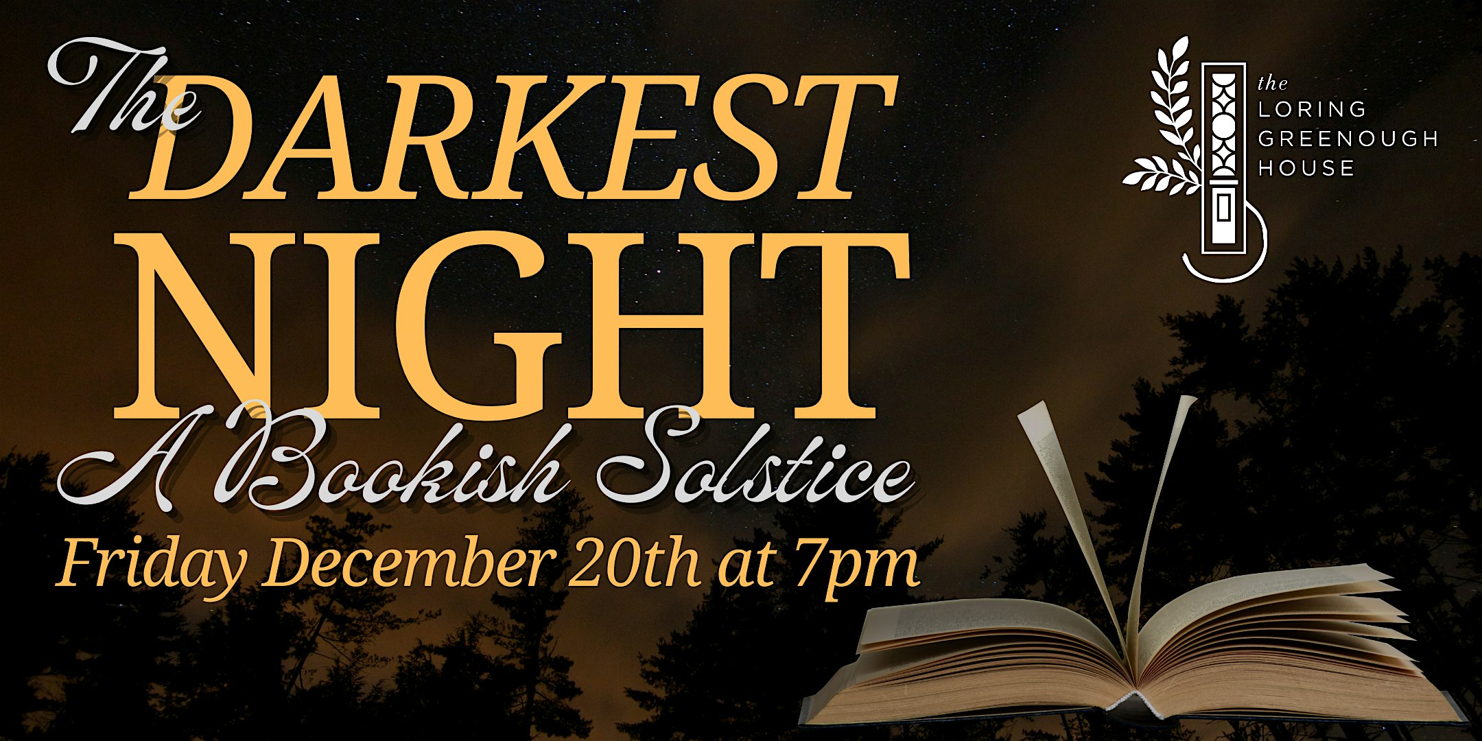 The Darkest Night: A Bookish Solstice – Boston, MA