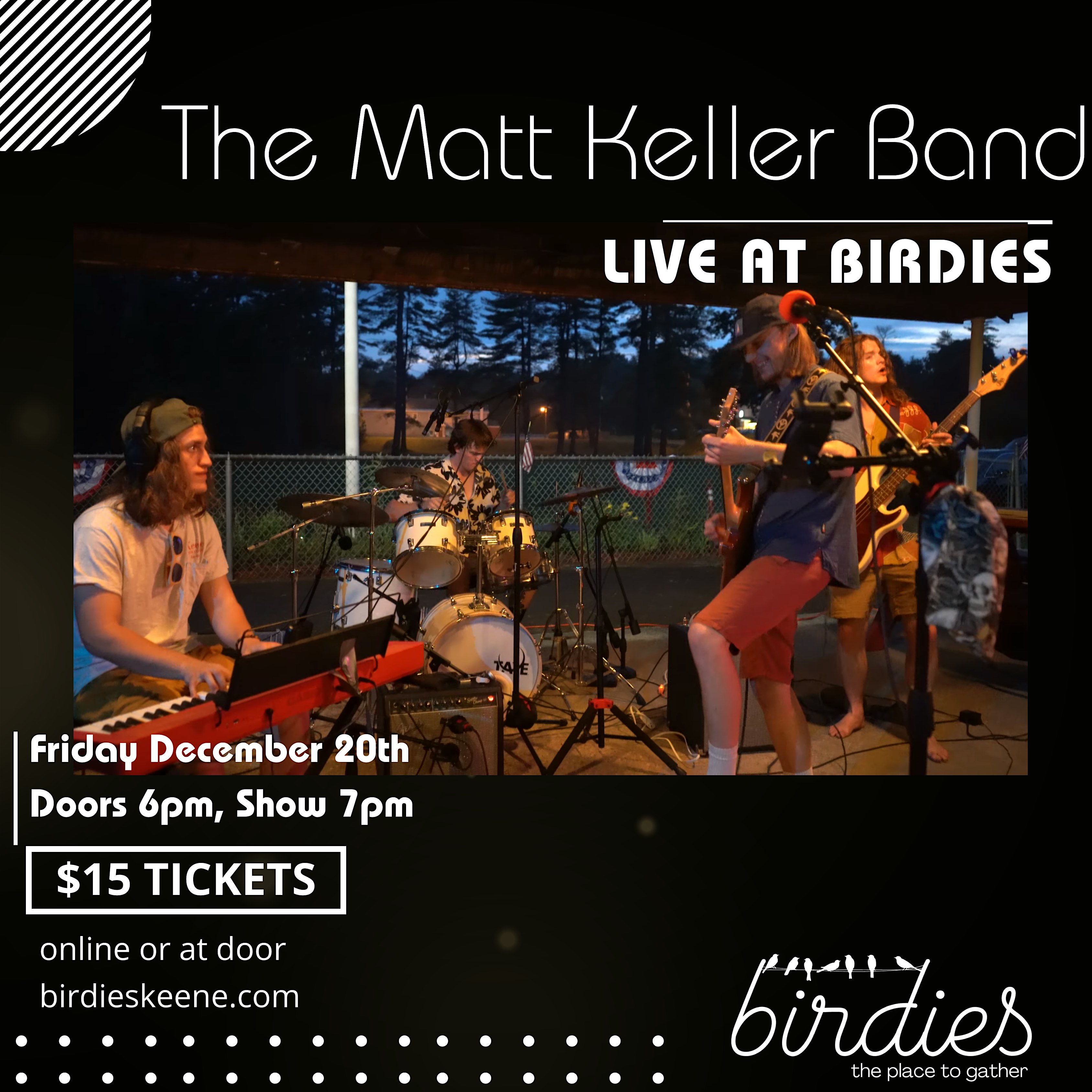 The Matt Keller Band- LIVE at Birdies! – Keene, NH