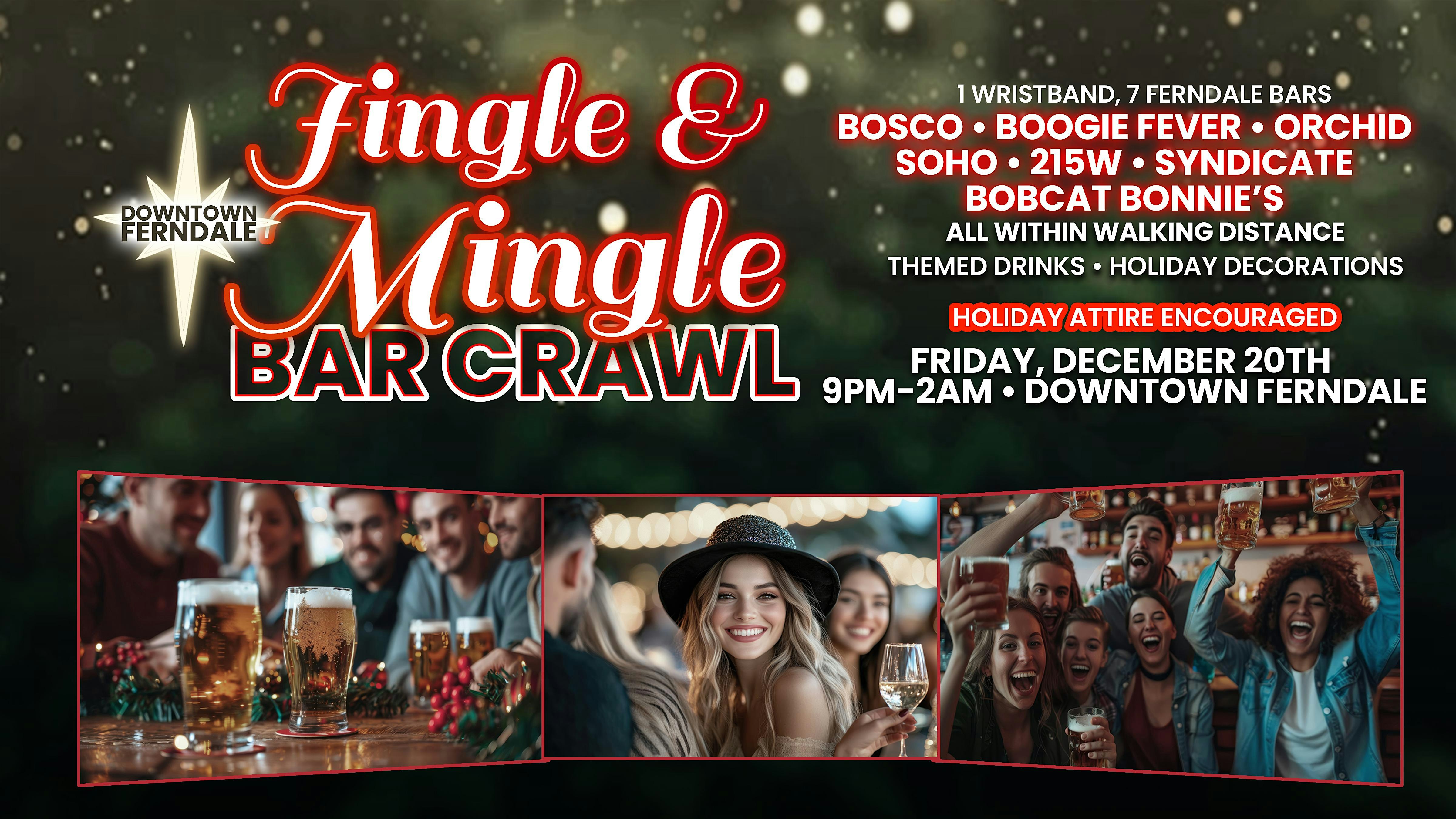 Jingle & Mingle Bar Crawl – Ferndale, MI