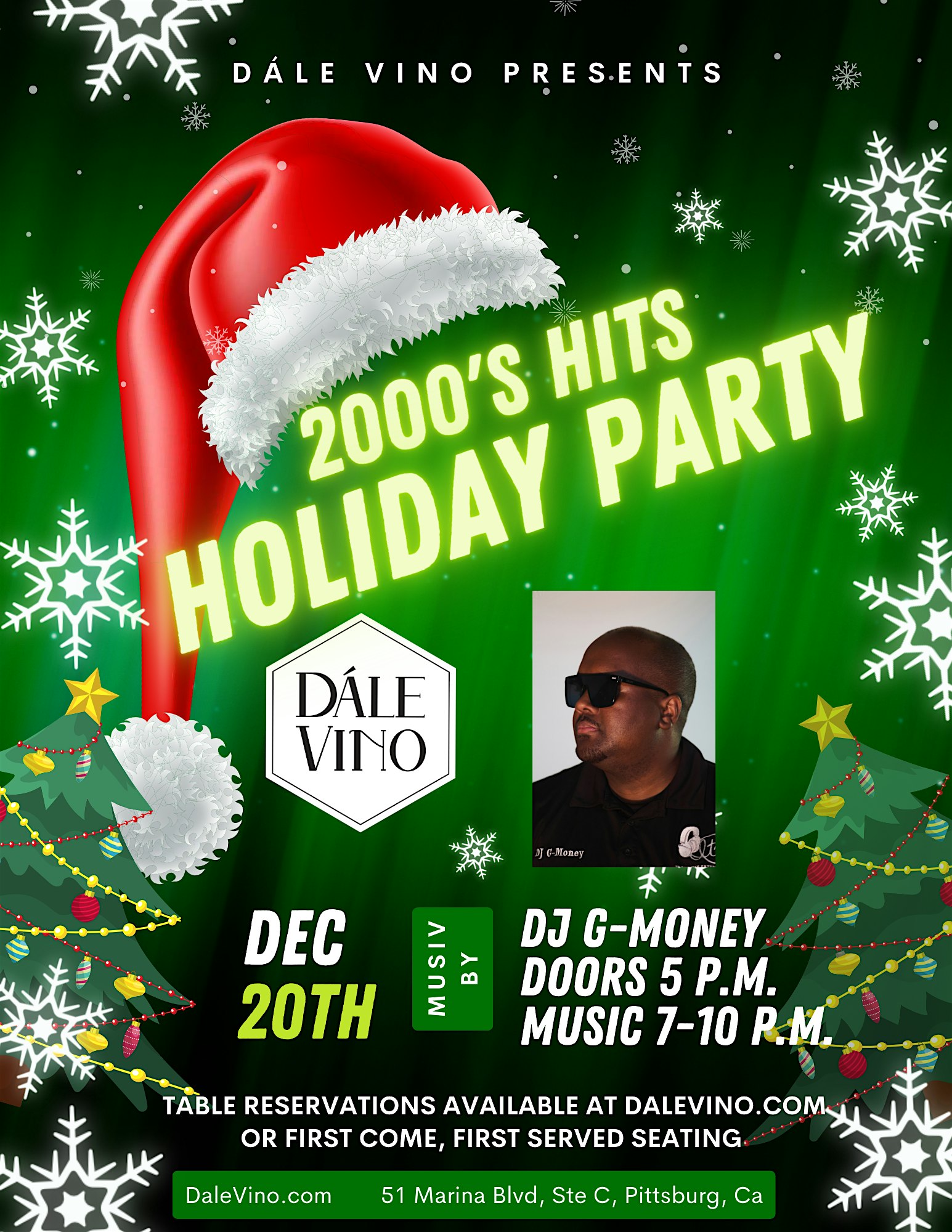 2000’s Hits Holiday Party – Pittsburg, CA