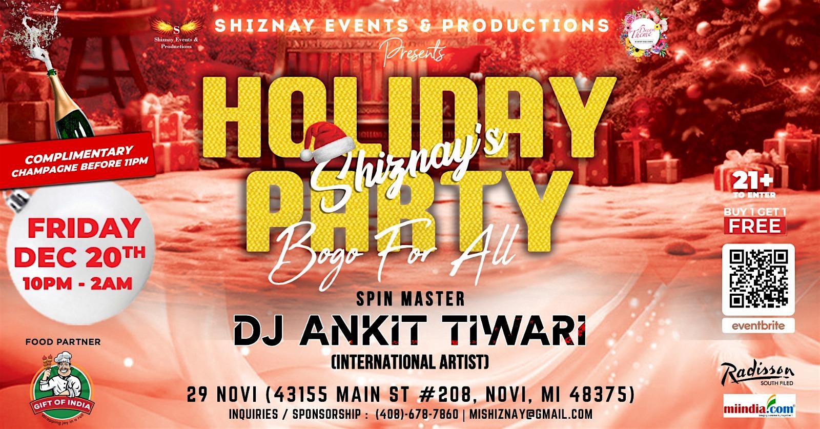 Holiday Party from Shiznay – Novi, MI