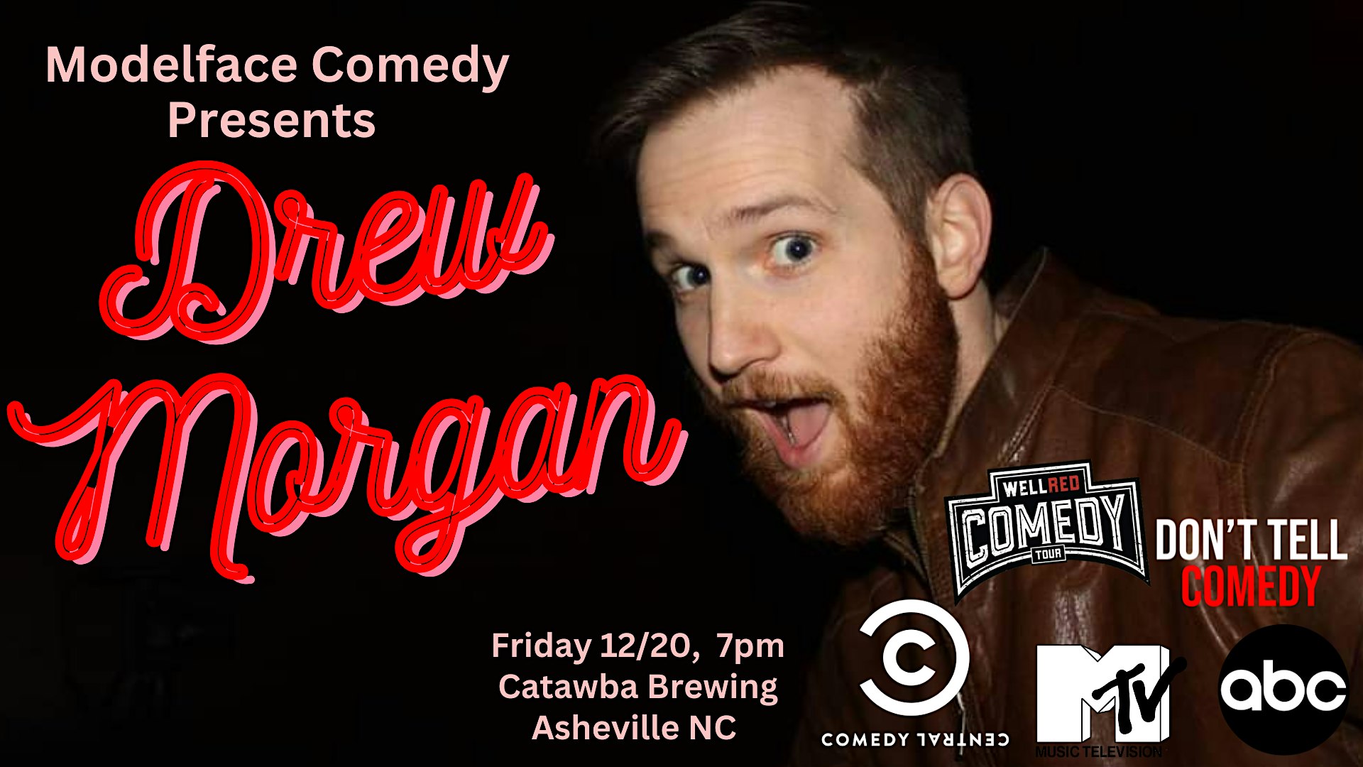 Comedy at Catawba: Drew Morgan (early show) – Asheville, NC