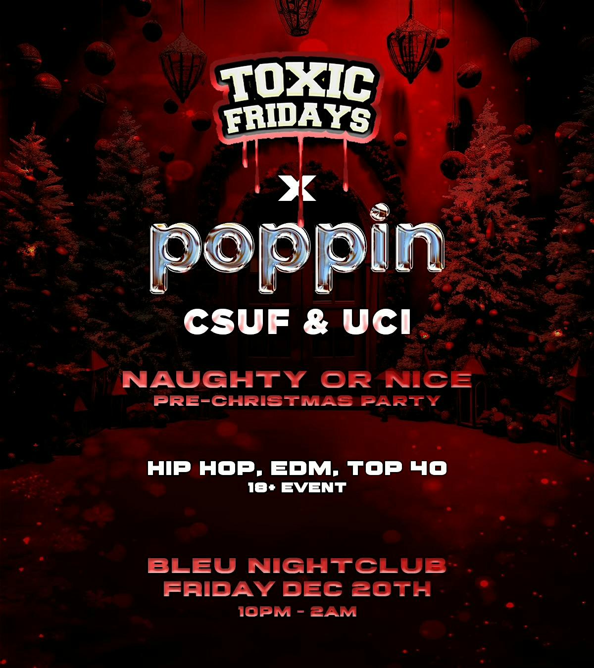 “NAUGHTY OR NICE” PARTY | EDM/HIPHOP | $10 B4 10:30PM – Westminster, CA