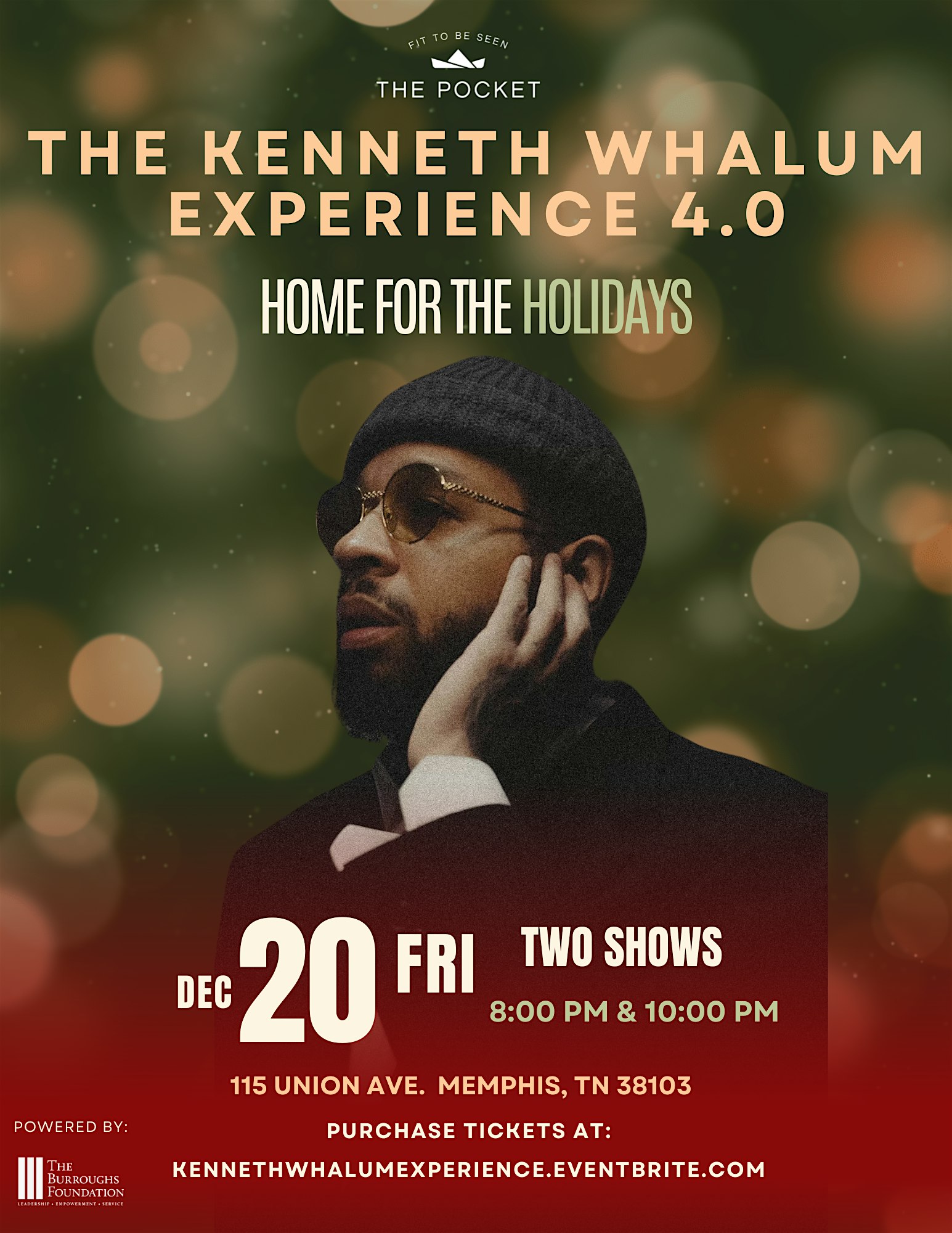 The Kenneth Whalum Experience 4.0 – Memphis, TN