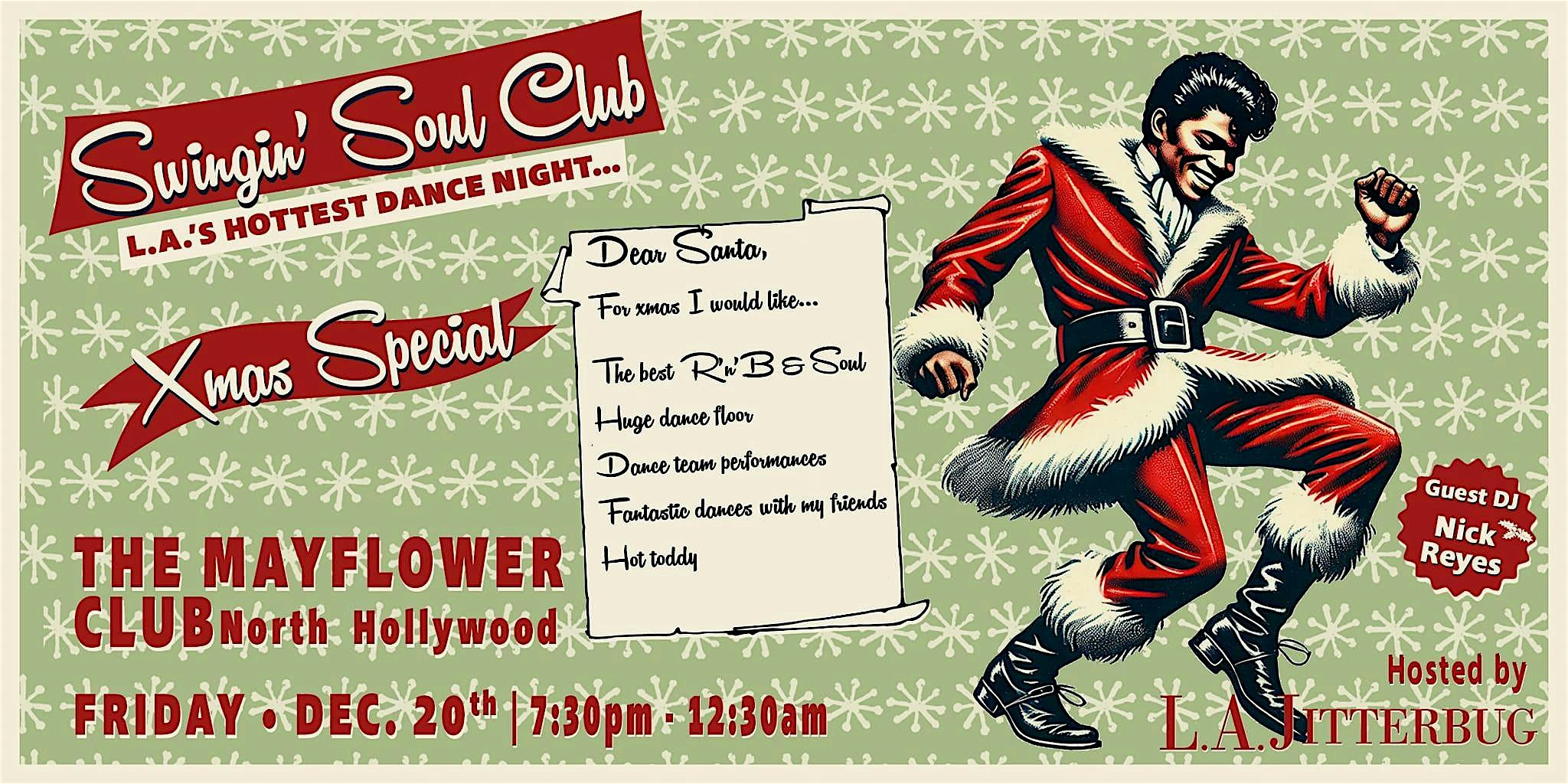 Swingin’ Soul Xmas Special! – North Hollywood, CA